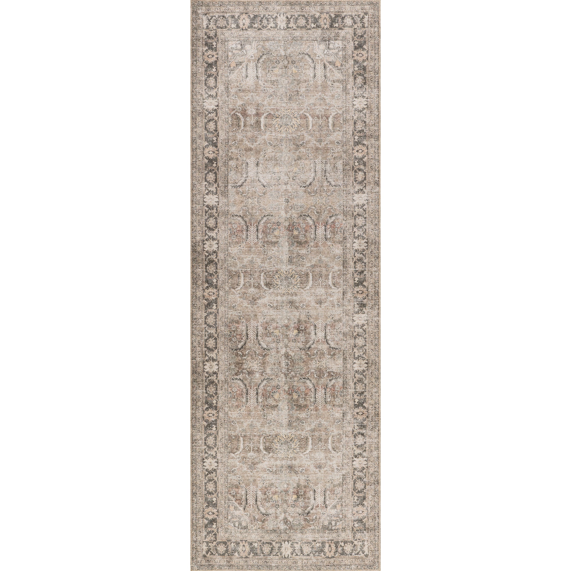 Nuloom Hillstone Collection Traditional Vintage Medallion Area Rug - Image 10