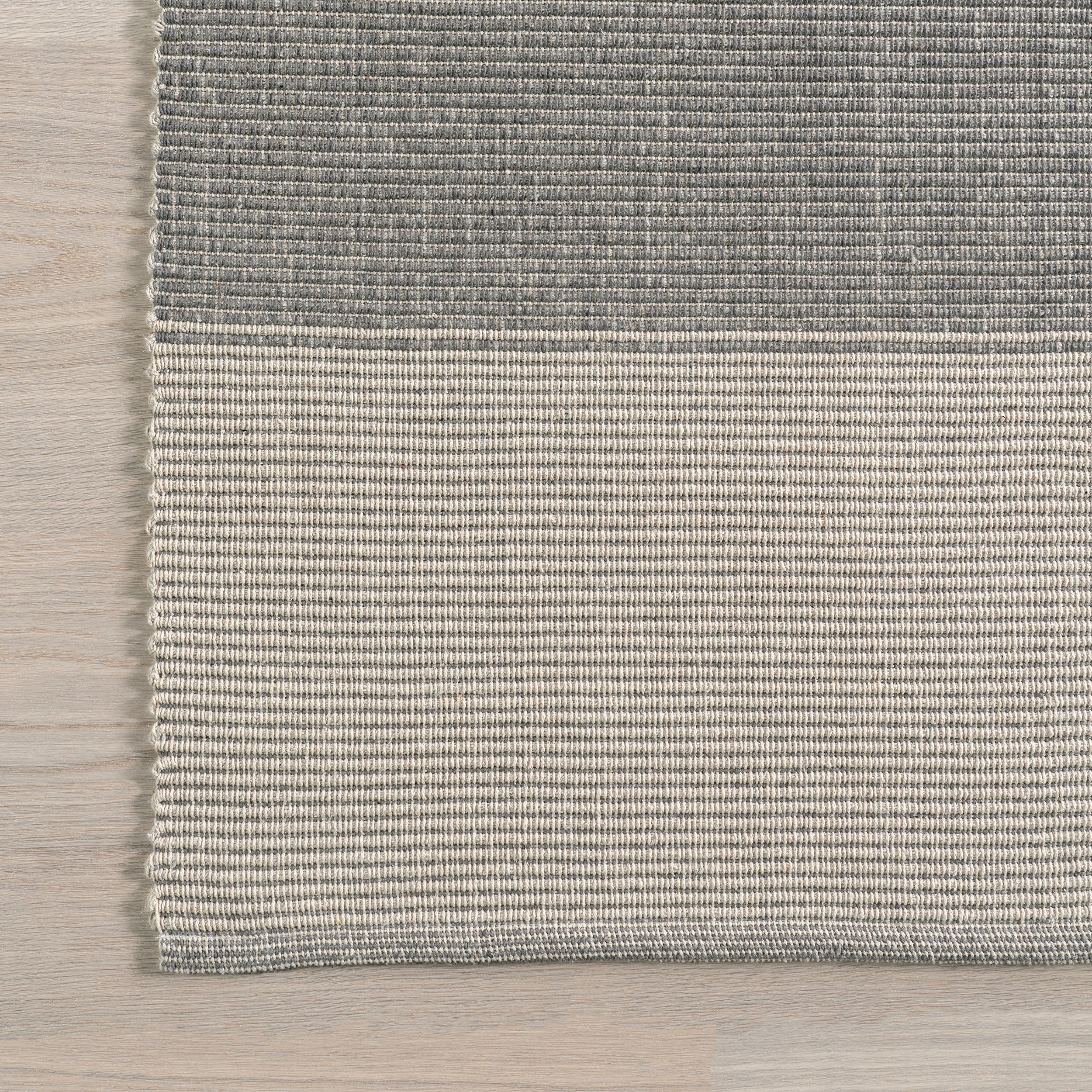 Boxelder Checked Cotton Area Rug - Image 5