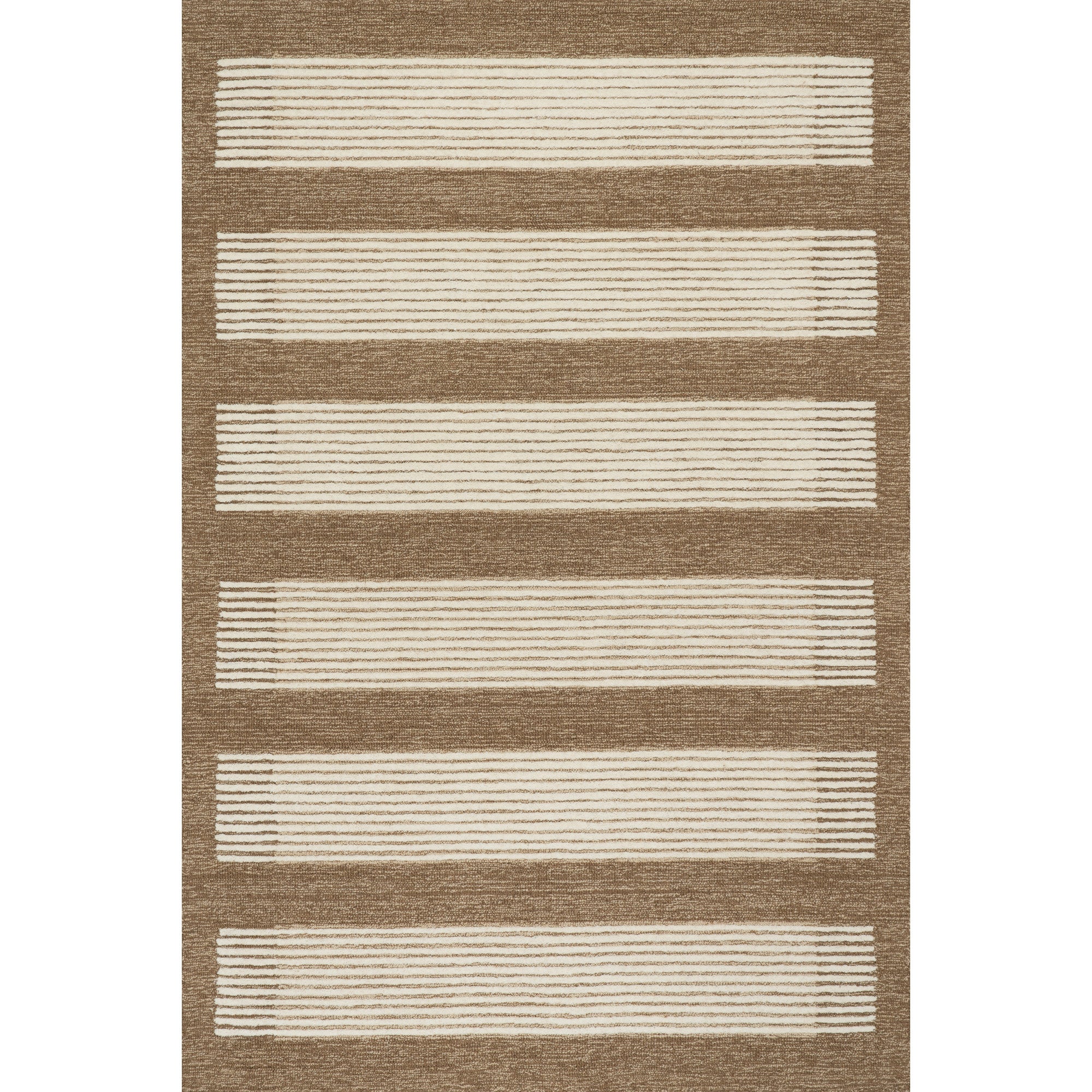 Nuloom Solenne Striped Modern Wool Rug