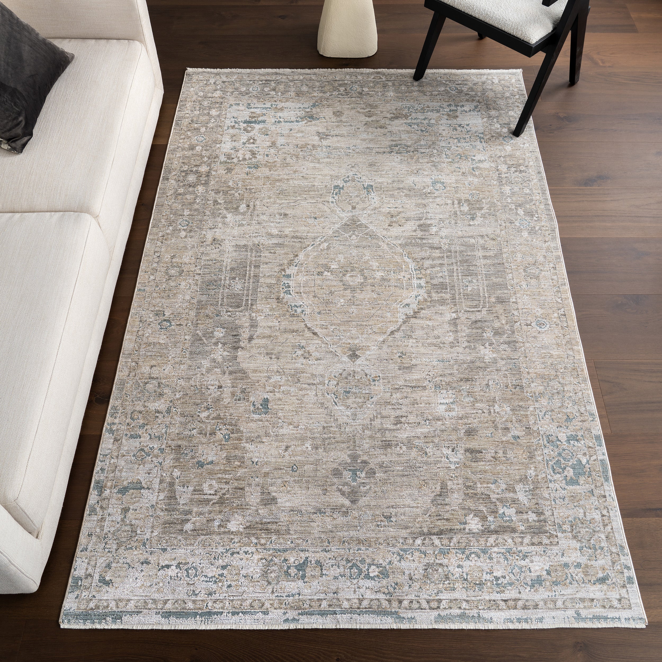 Graciela Medallion Fringe Area Rug - Image 2