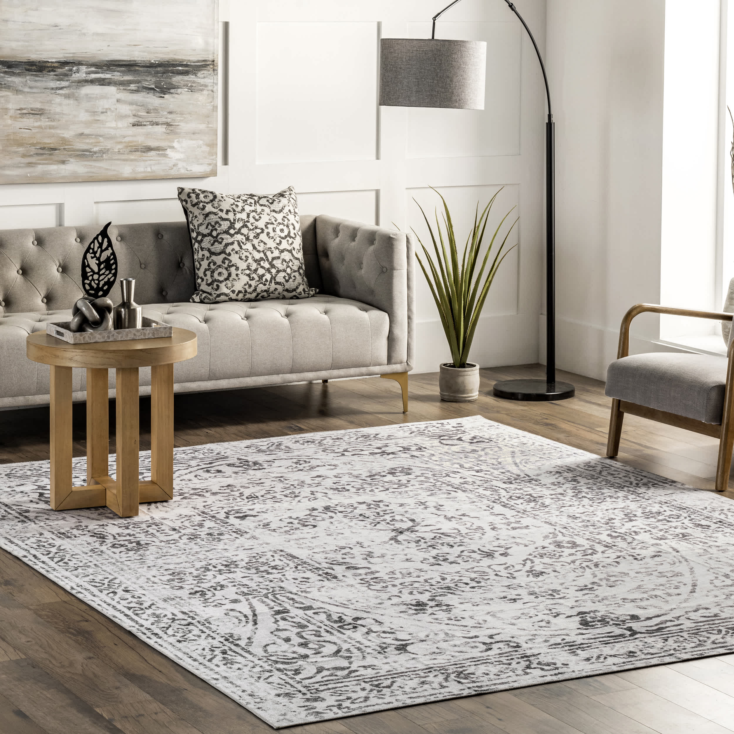 Bess Persian Vintage Machine Washable Area Rug - Image 2