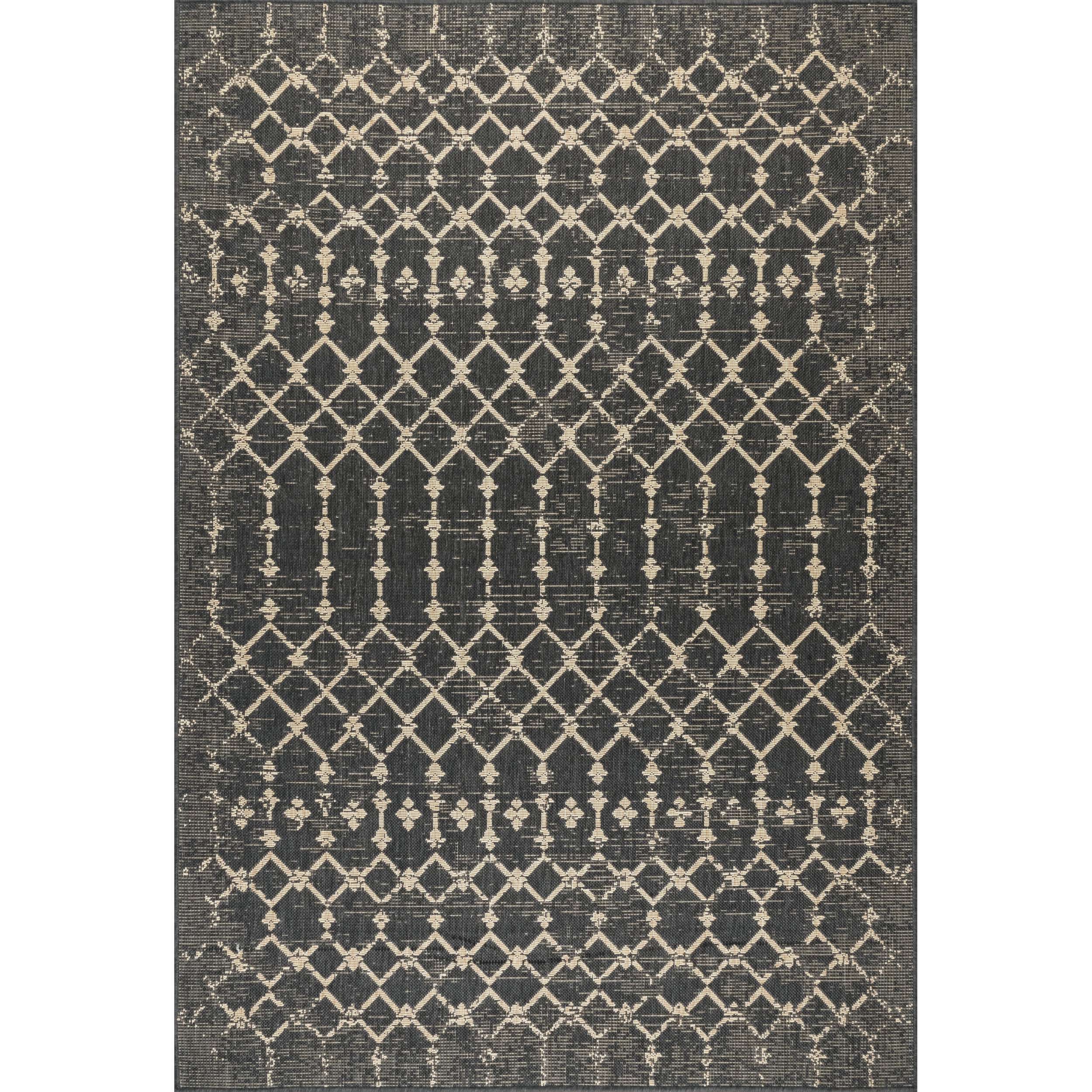 Grayson Moroccan Trellis Indoor/Outdoor Area Rug - Image 10