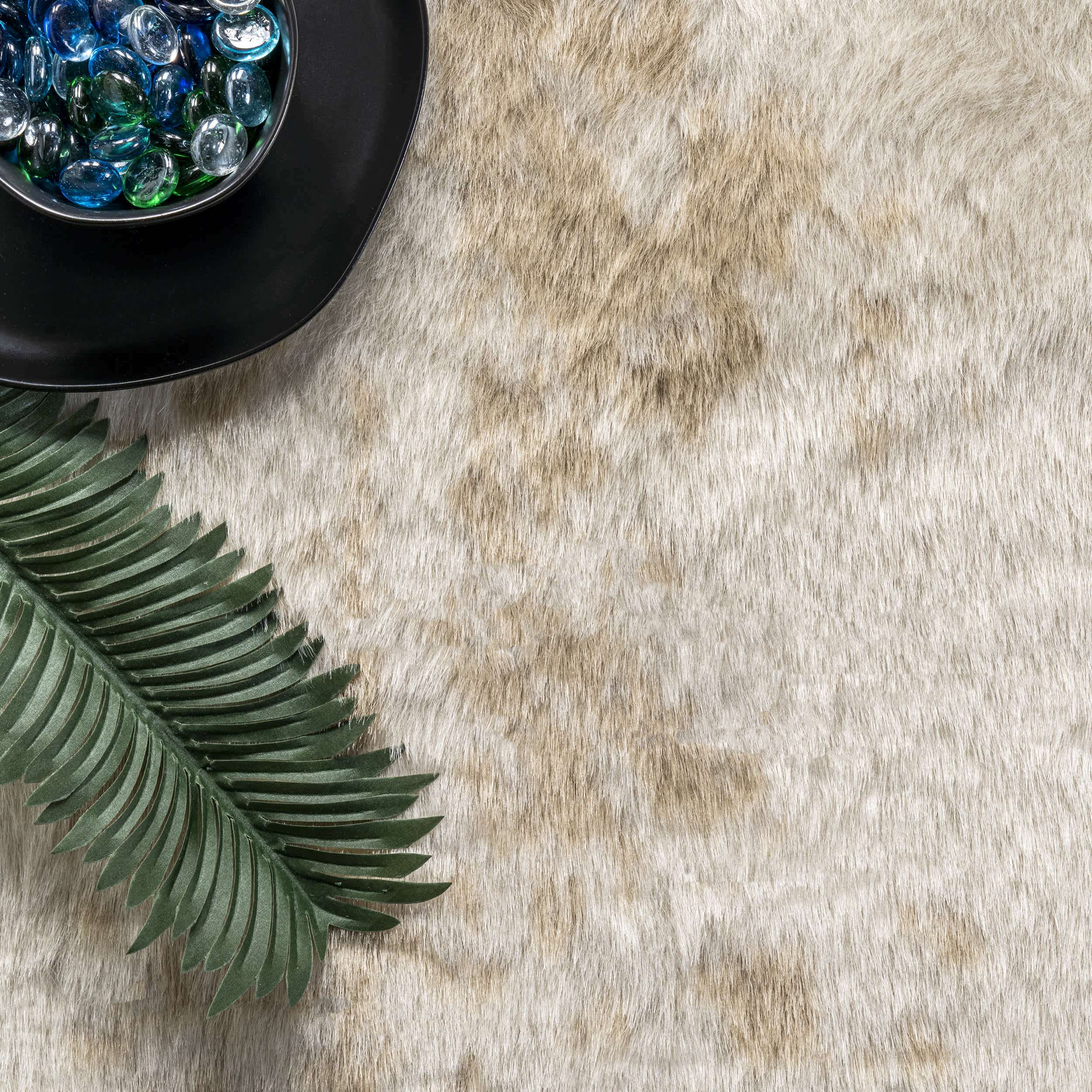 Faux Cowhide Washable Area Rug - Image 16