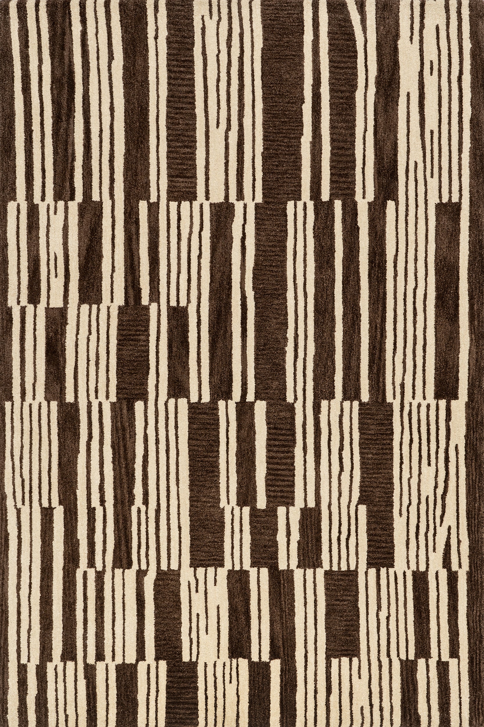 Tara Striped Wool Area Rug - Image 9