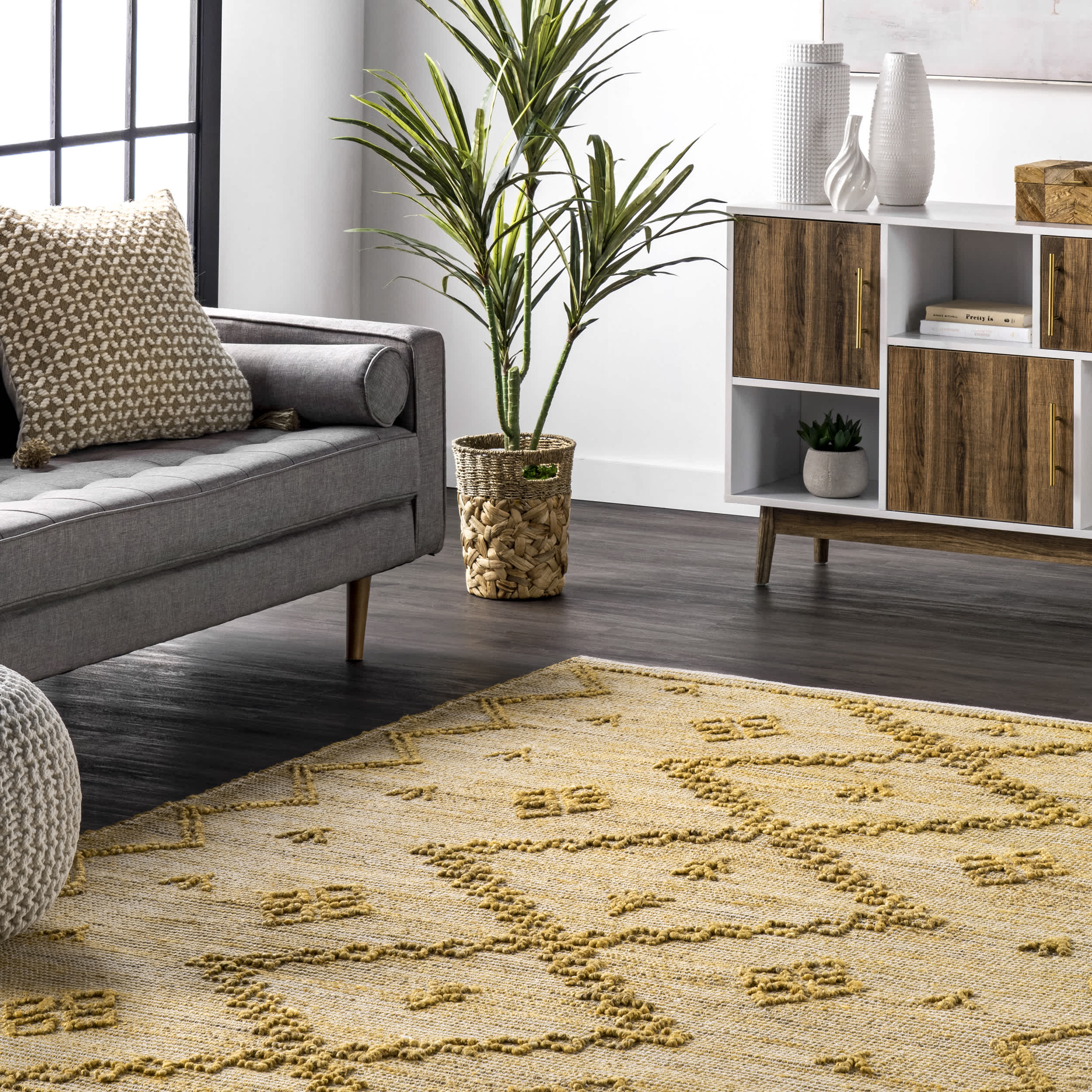 Handmade Moroccan Julianne Jute Area Rug - Image 30