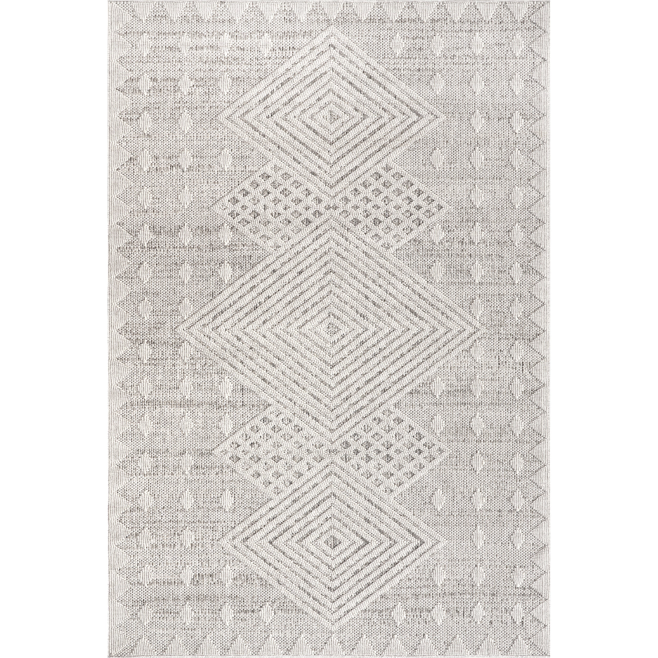 Mindi Bold Geometric Indoor/Outdoor Area Rug