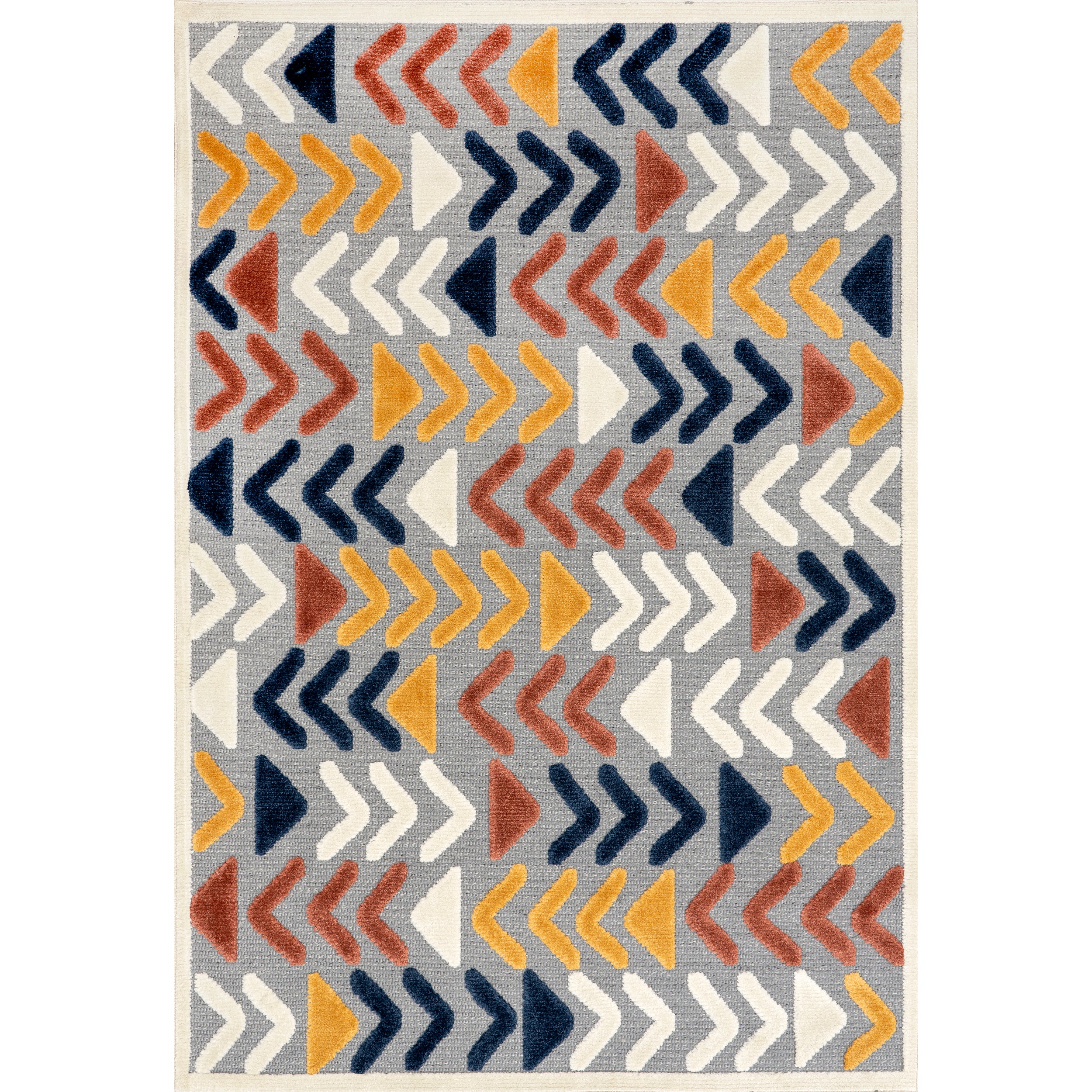 Logan Reverse Arrows Indoor/Outdoor Area rug