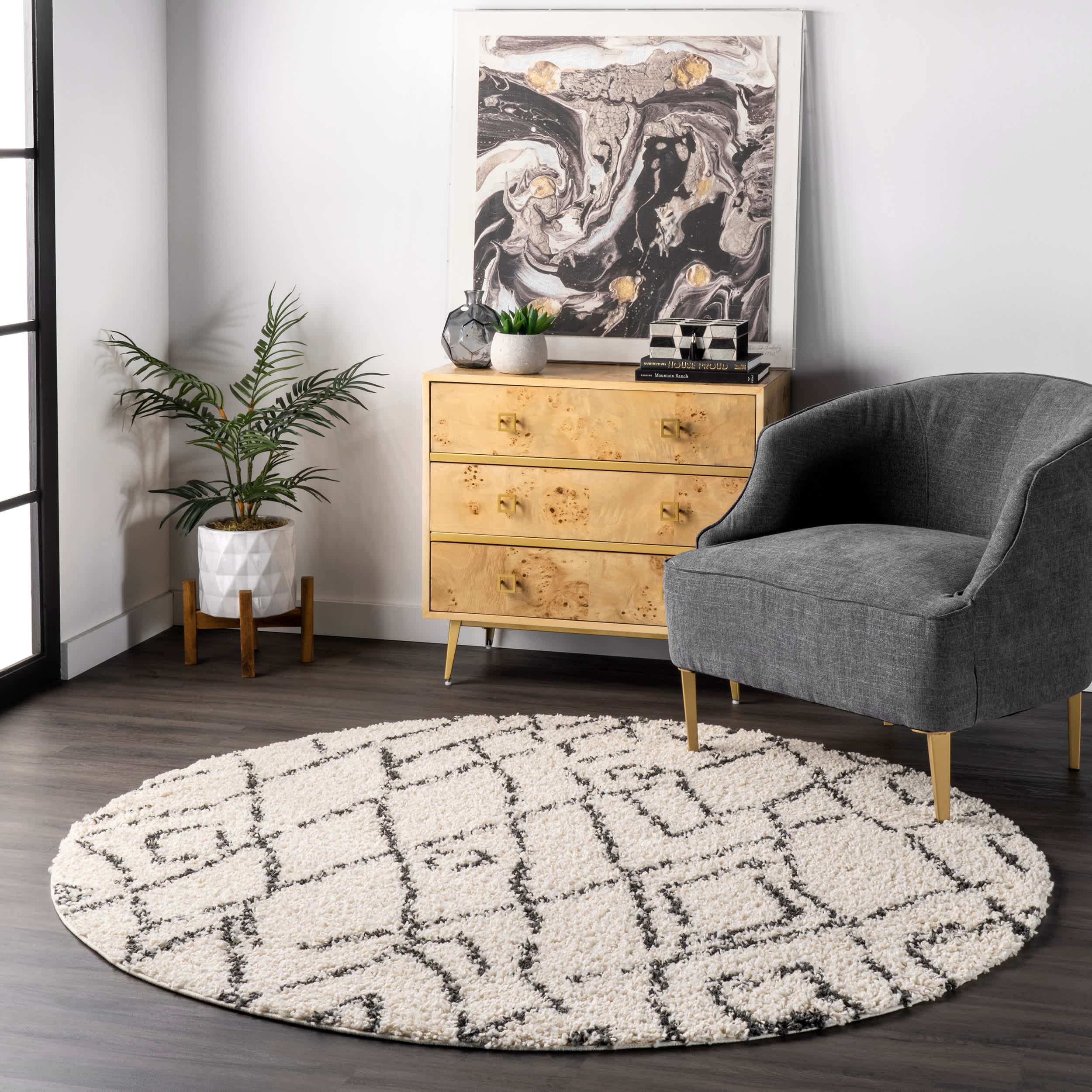 Nieves Moroccan Diamond Tassel Area Rug - Image 11