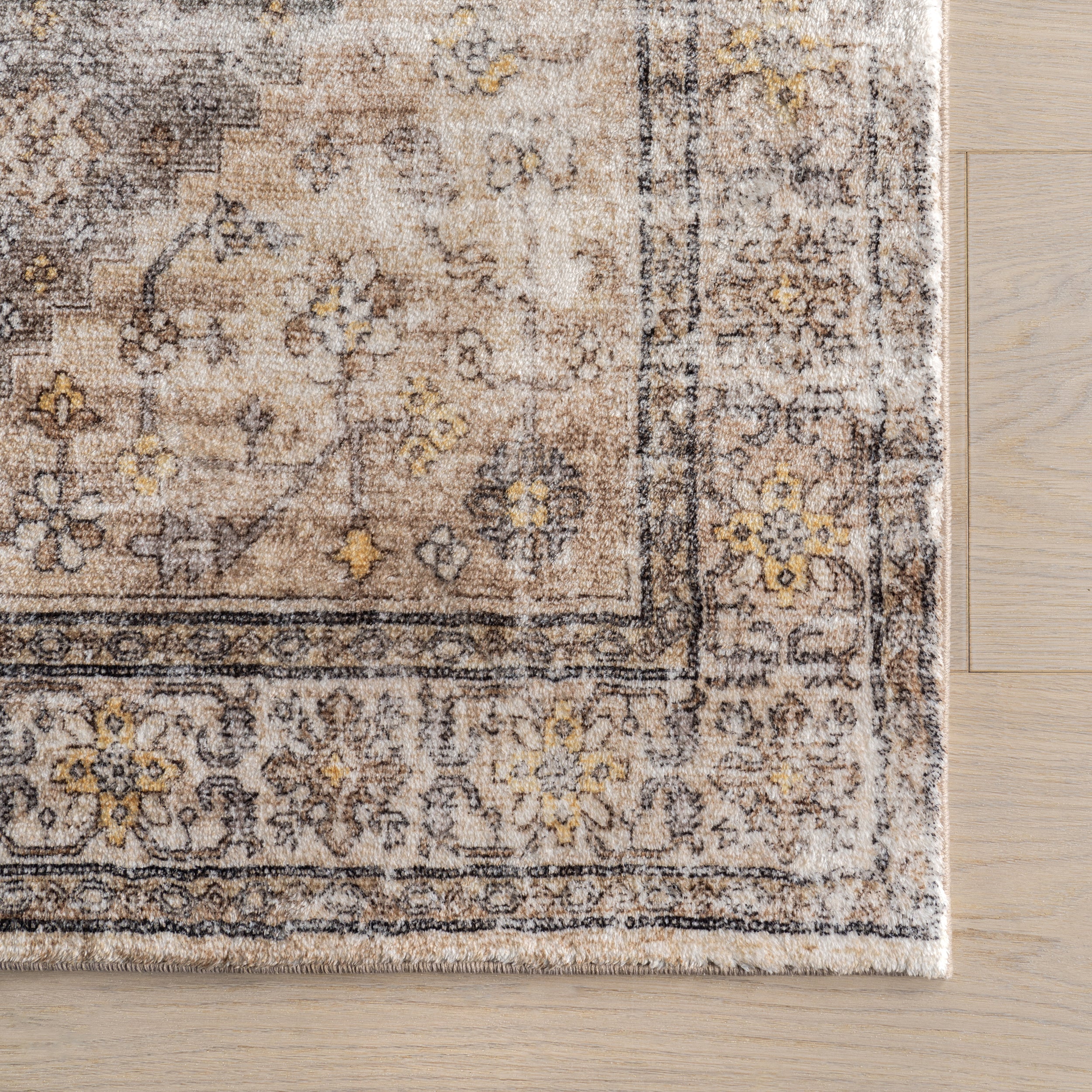 Talita Medallion Machine Washable Area Rug - Image 6