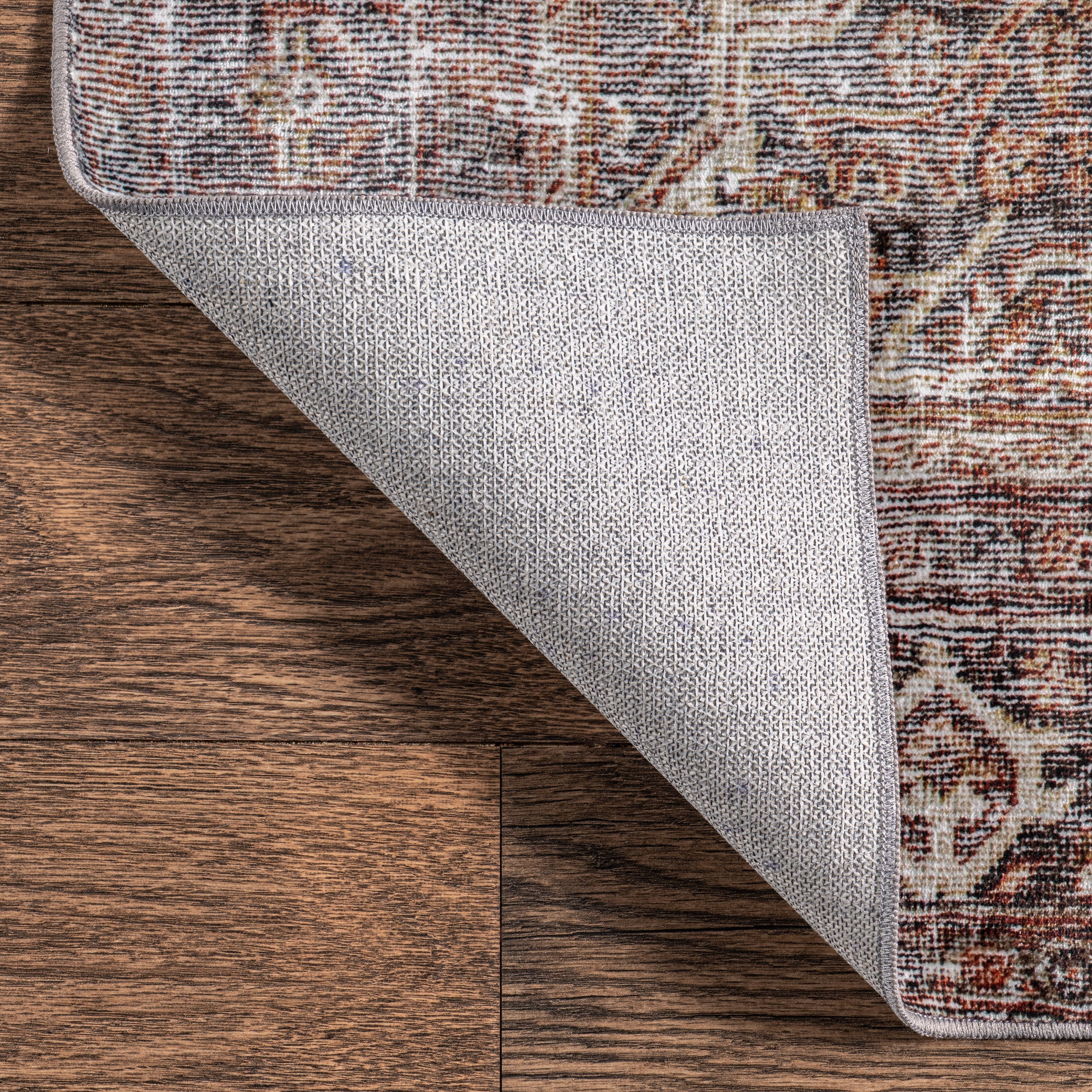 Zofia Vintage Persian Machine Washable Area Rug - Image 7