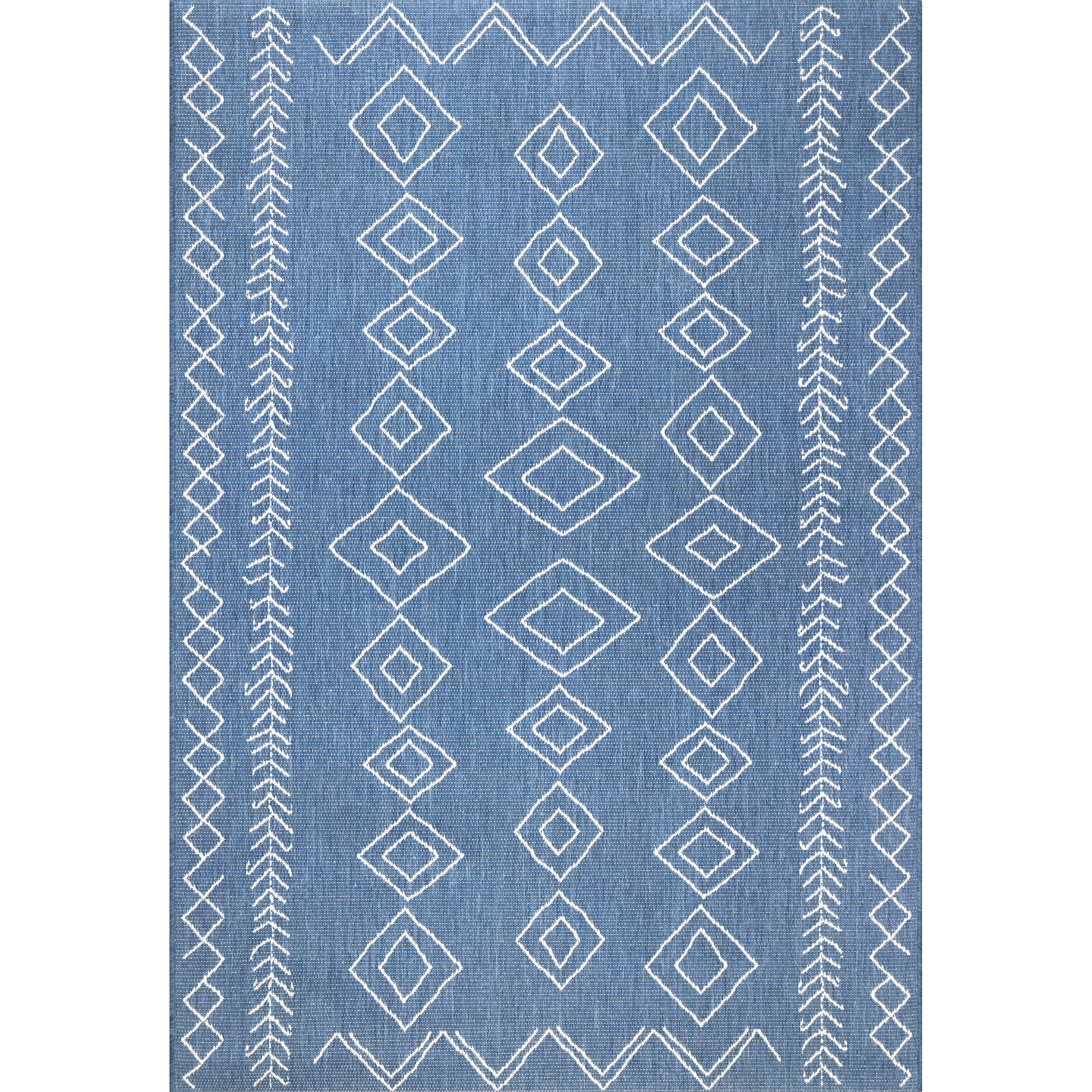 Serna Moroccan Indoor/Outdoor Area Rug - Image 12