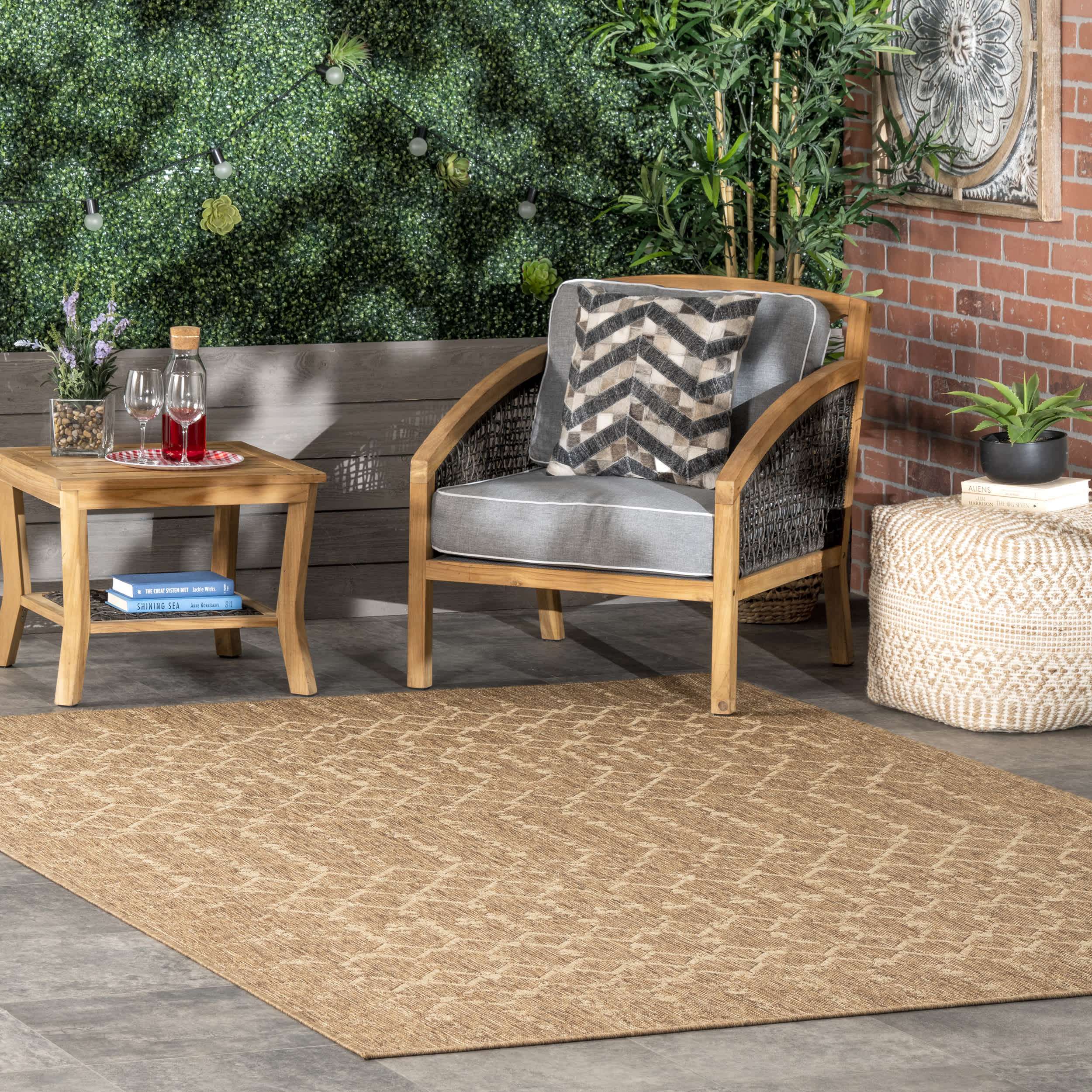 Grayson Moroccan Trellis Indoor/Outdoor Area Rug - Image 20
