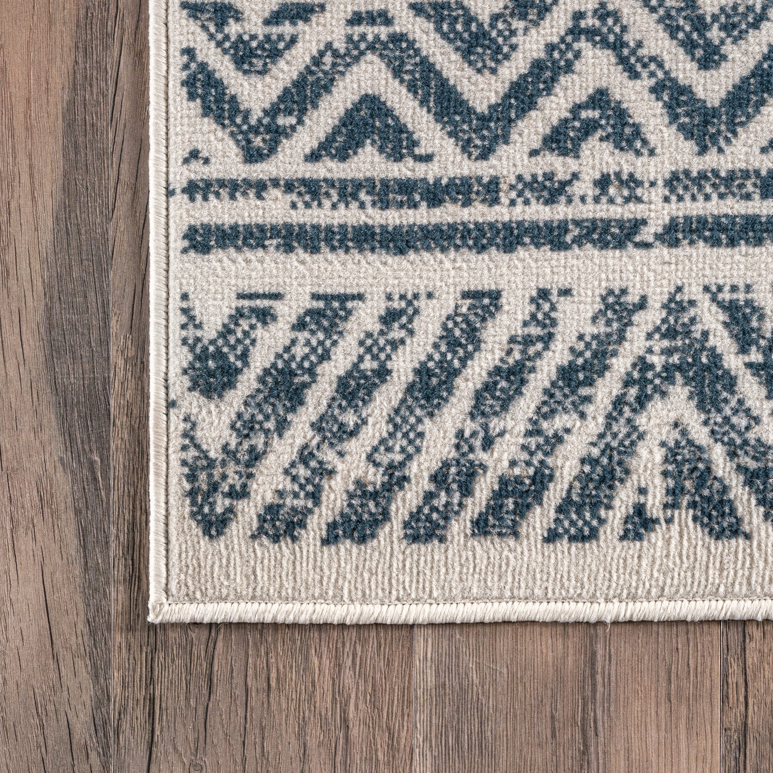 Chloe Tribal Motif Banded Area Rug - Image 5