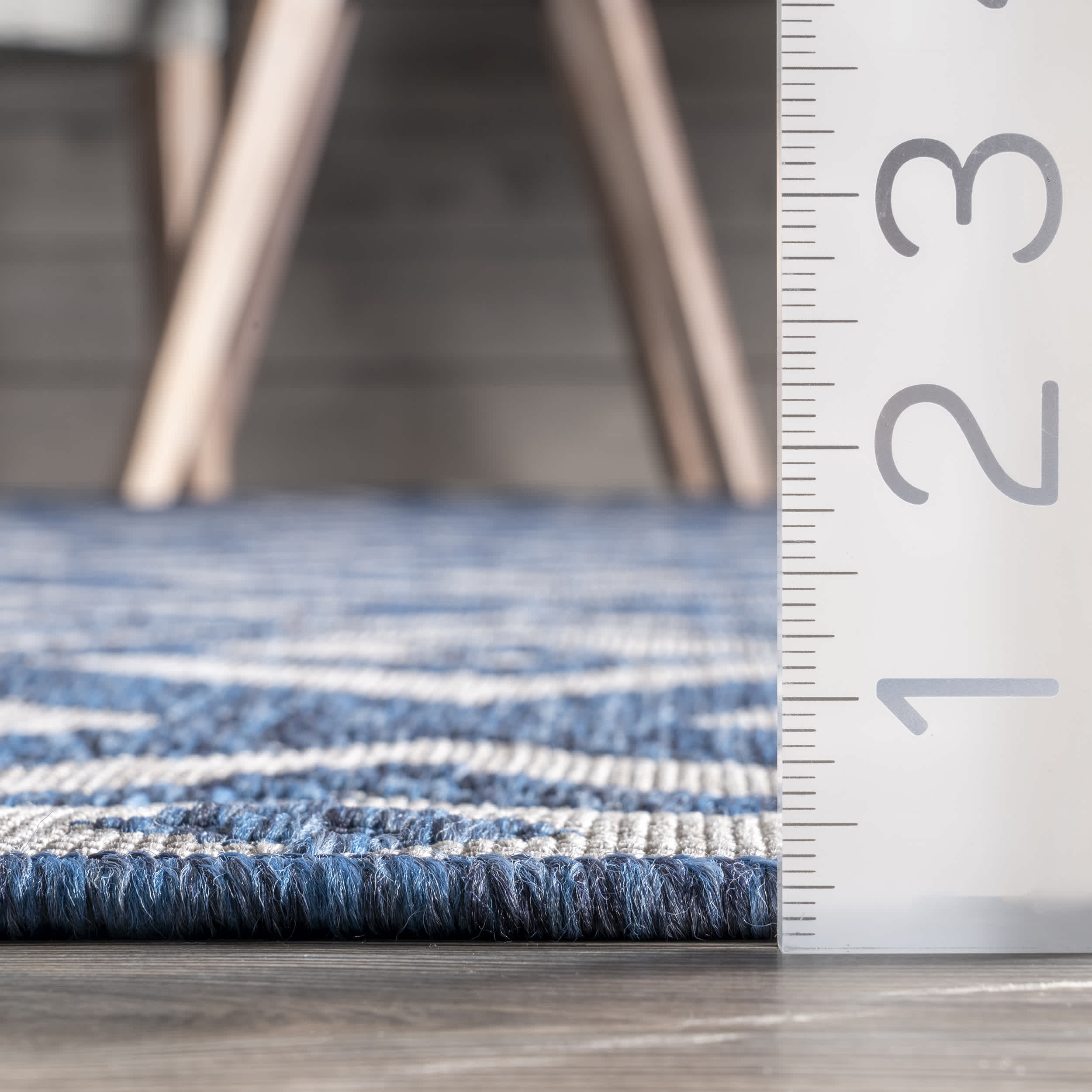 Tayla Diamond Lattice Indoor/Outdoor Area Rug - Image 3