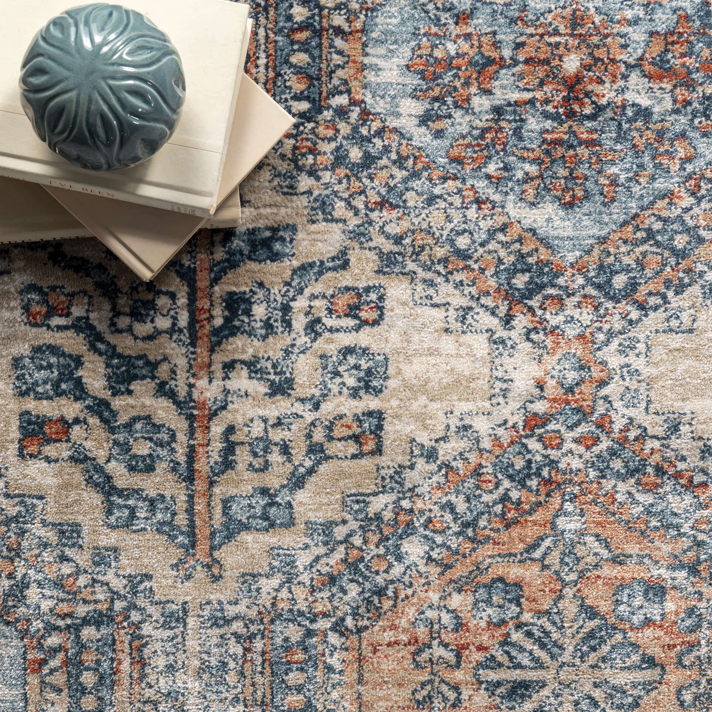 Sara Distressed Tribal Motif Area Rug - Image 6