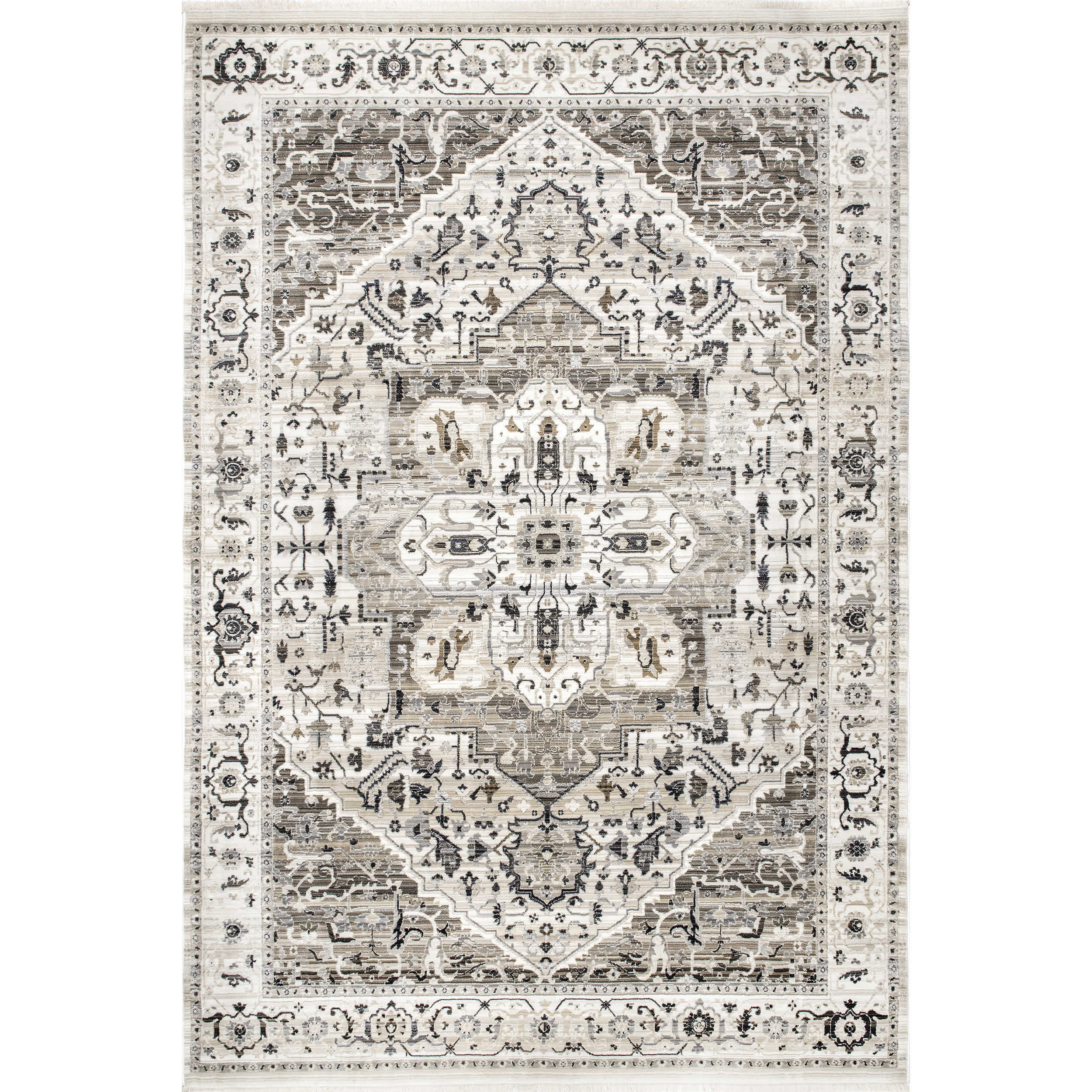 Oliveira Floral Medallion Fringe - Image 11