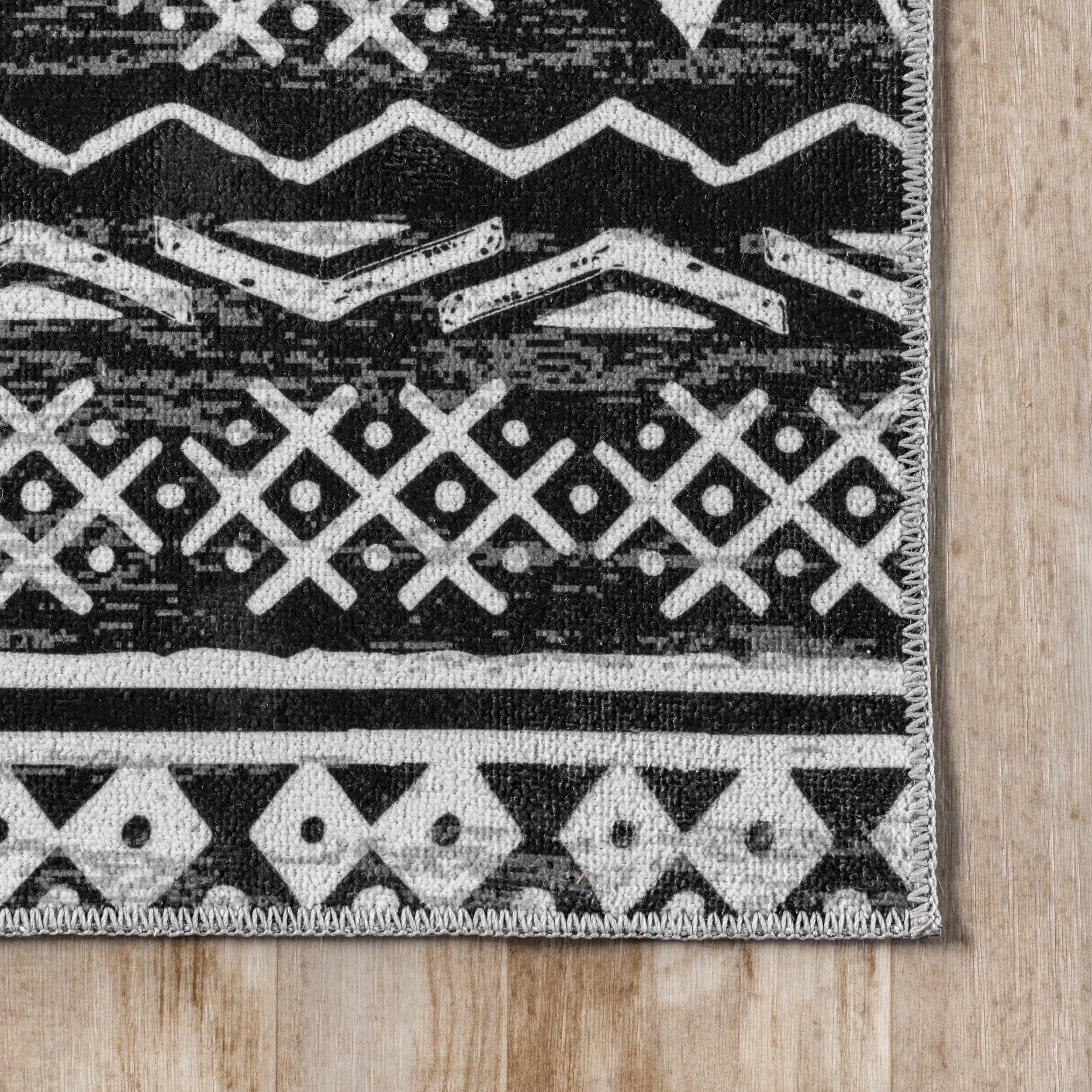 Shelby Washable Graphic Area Rug - Image 5