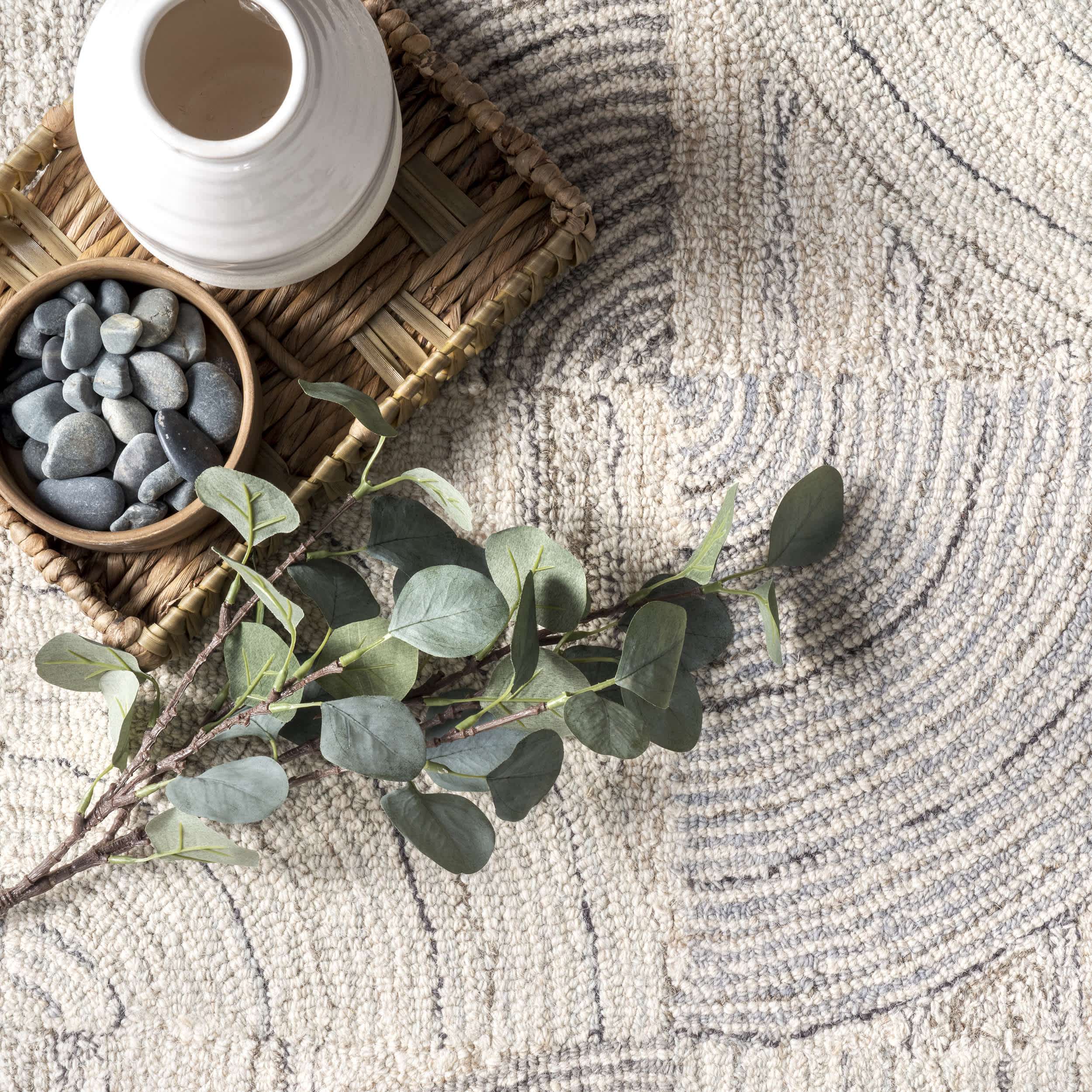Liv Hand Tufted Wool Geometric Area Rug - Image 15