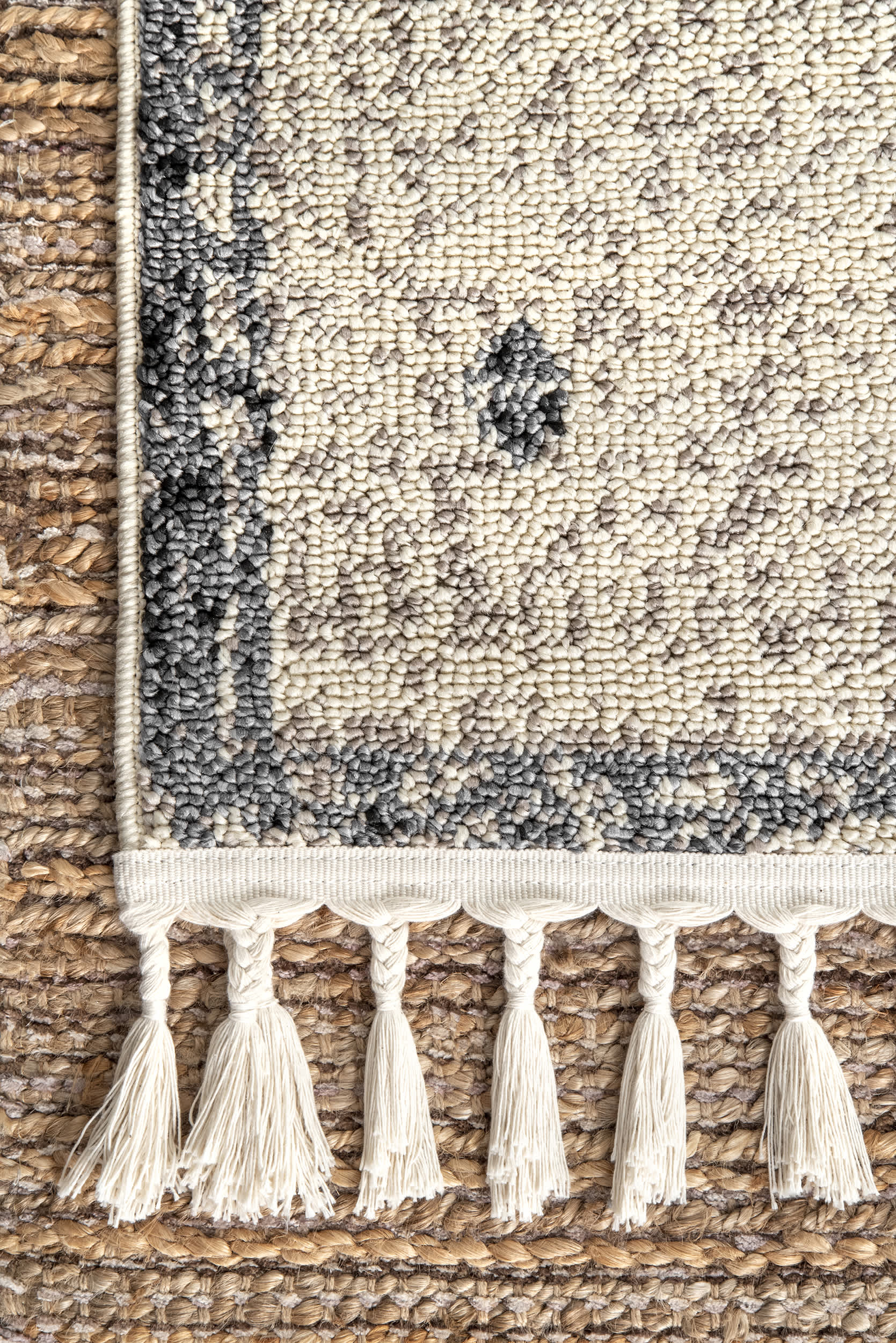 Camilla Moroccan Tassel Rug - Image 3