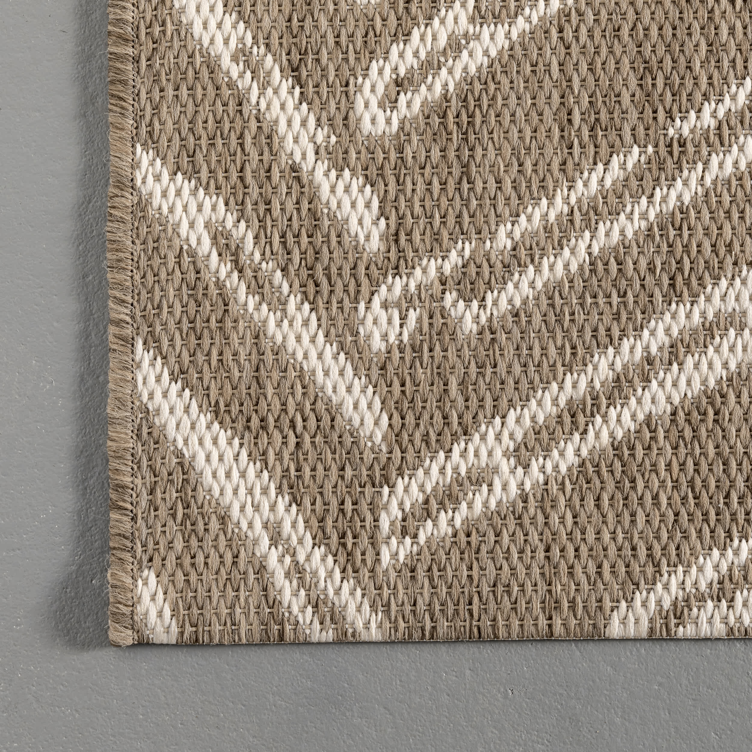Macklin Herringbone Indoor/Outdoor Area Rug - Image 5