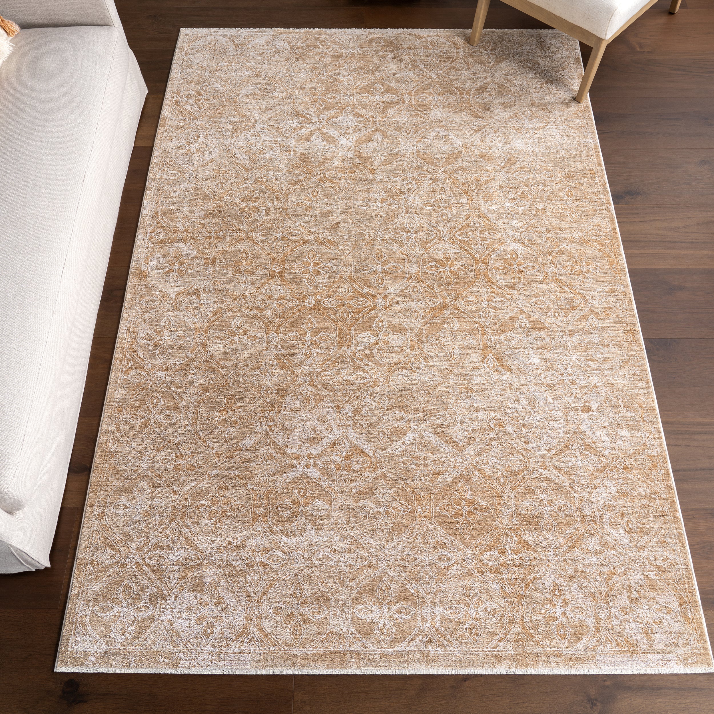 Sevilla Medallion Fringe Area Rug - Image 2
