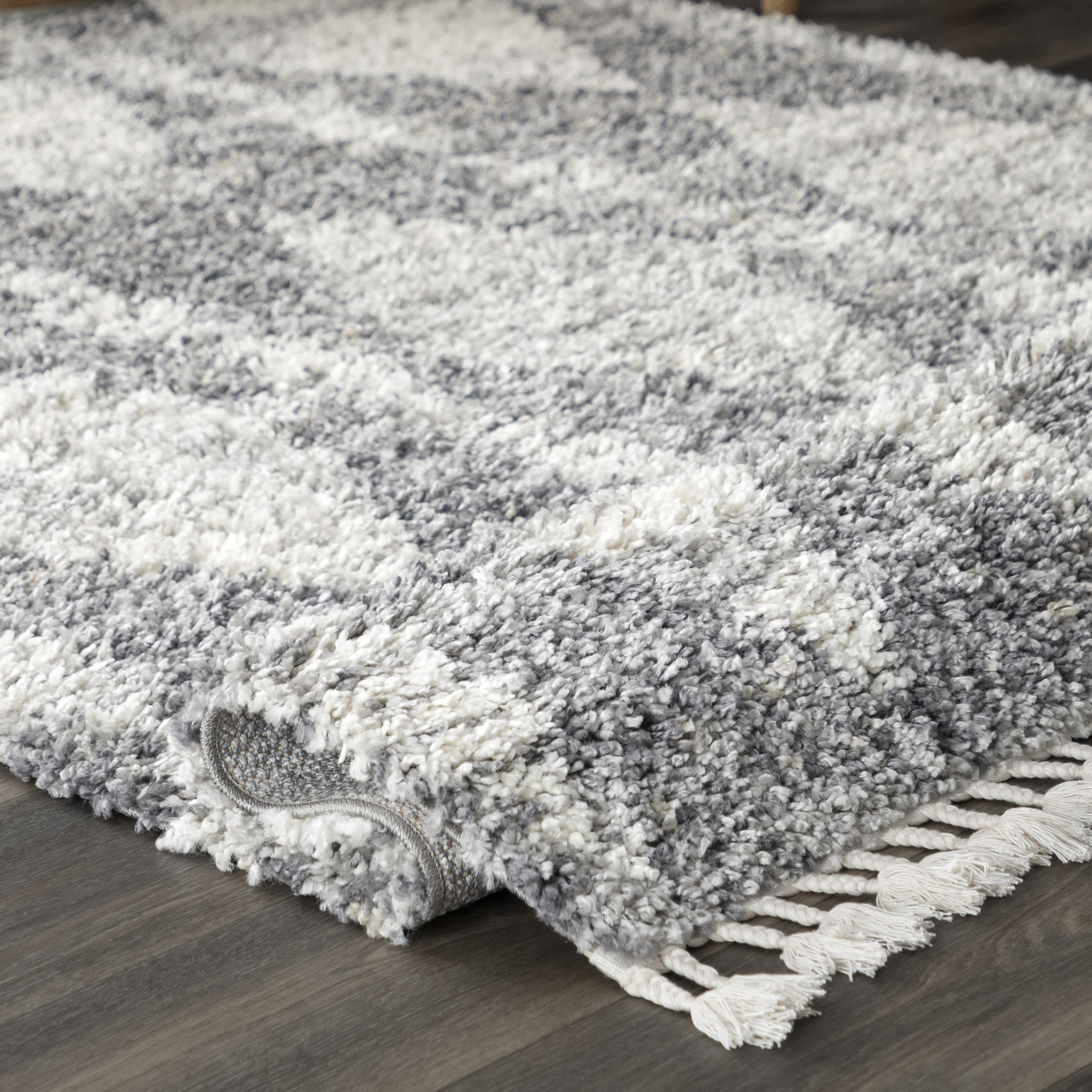 Selah Geometric Shag Area Rug - Image 4