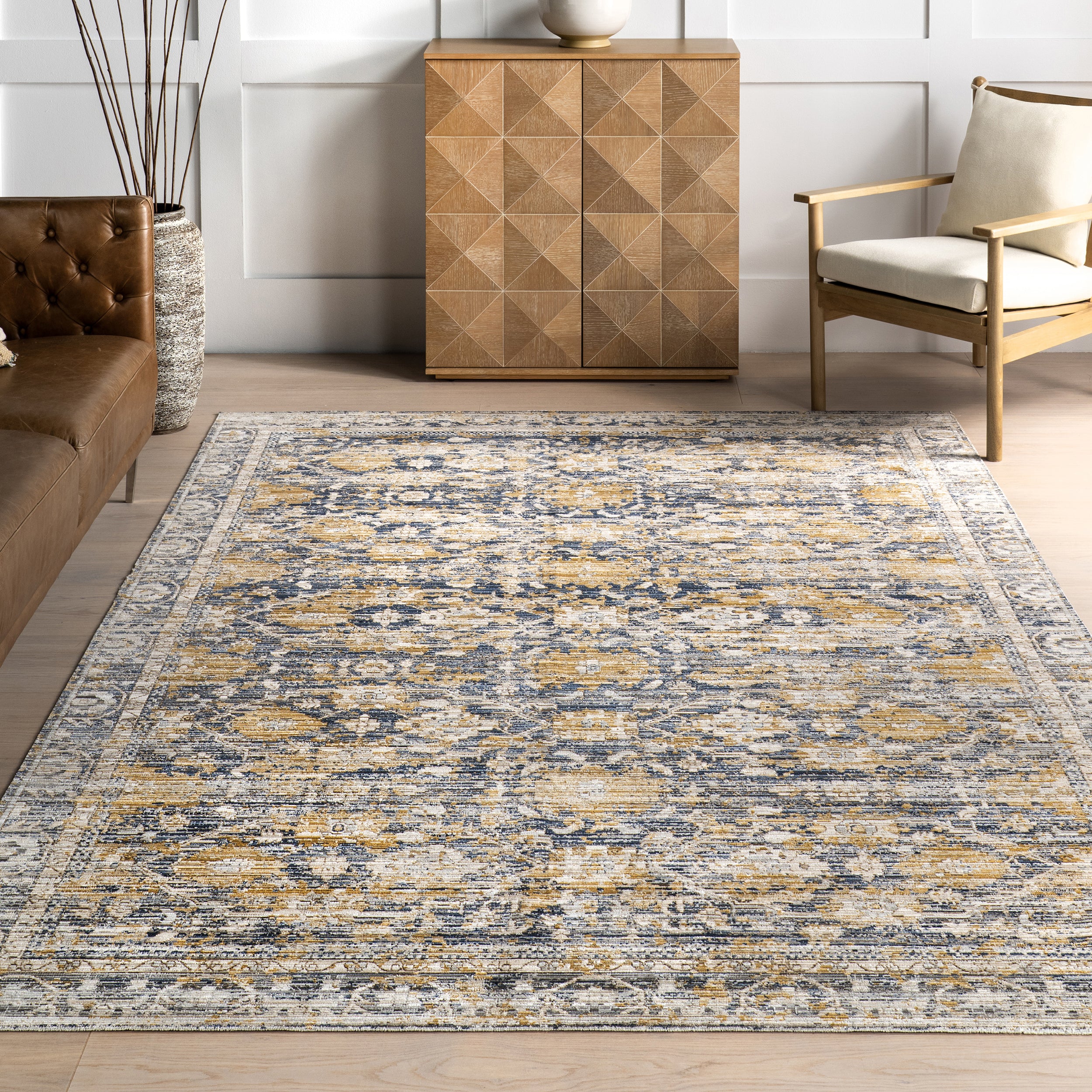 Amabel Medallion Indoor/Outdoor Area Rug - Image 9