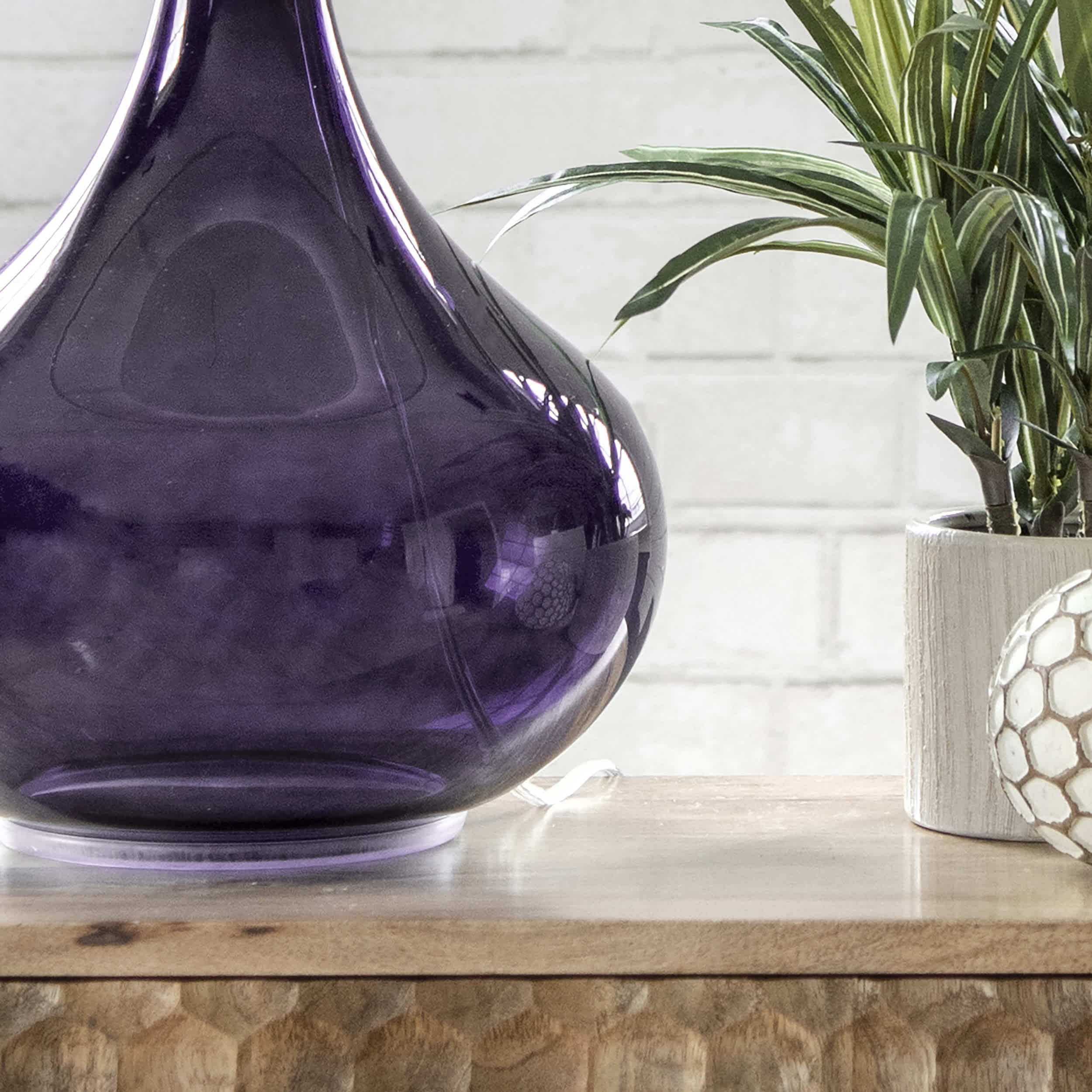 Farrell 26 Glass Table Lamp - Image 11