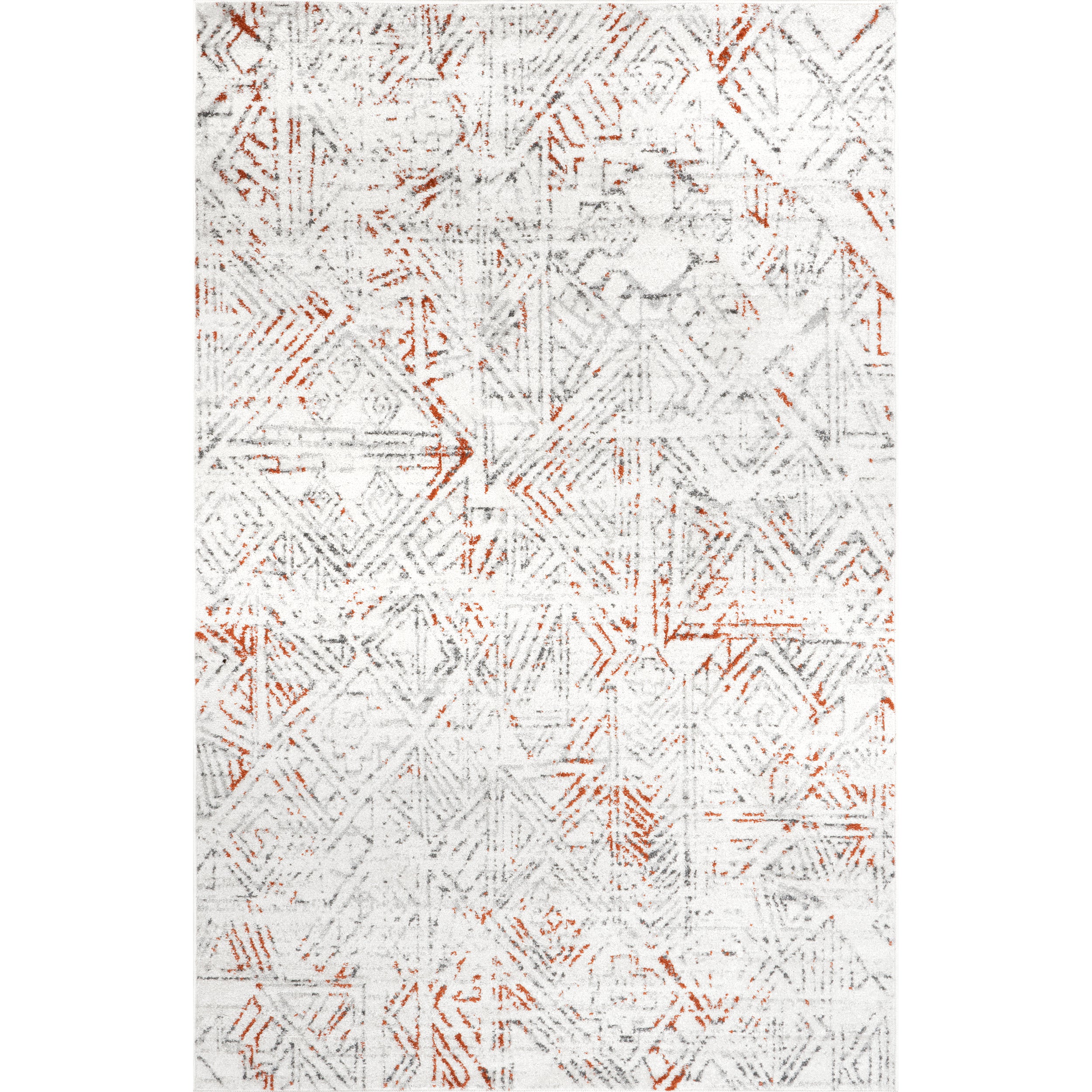 Elizabeth Faded Geometric Area Rug
