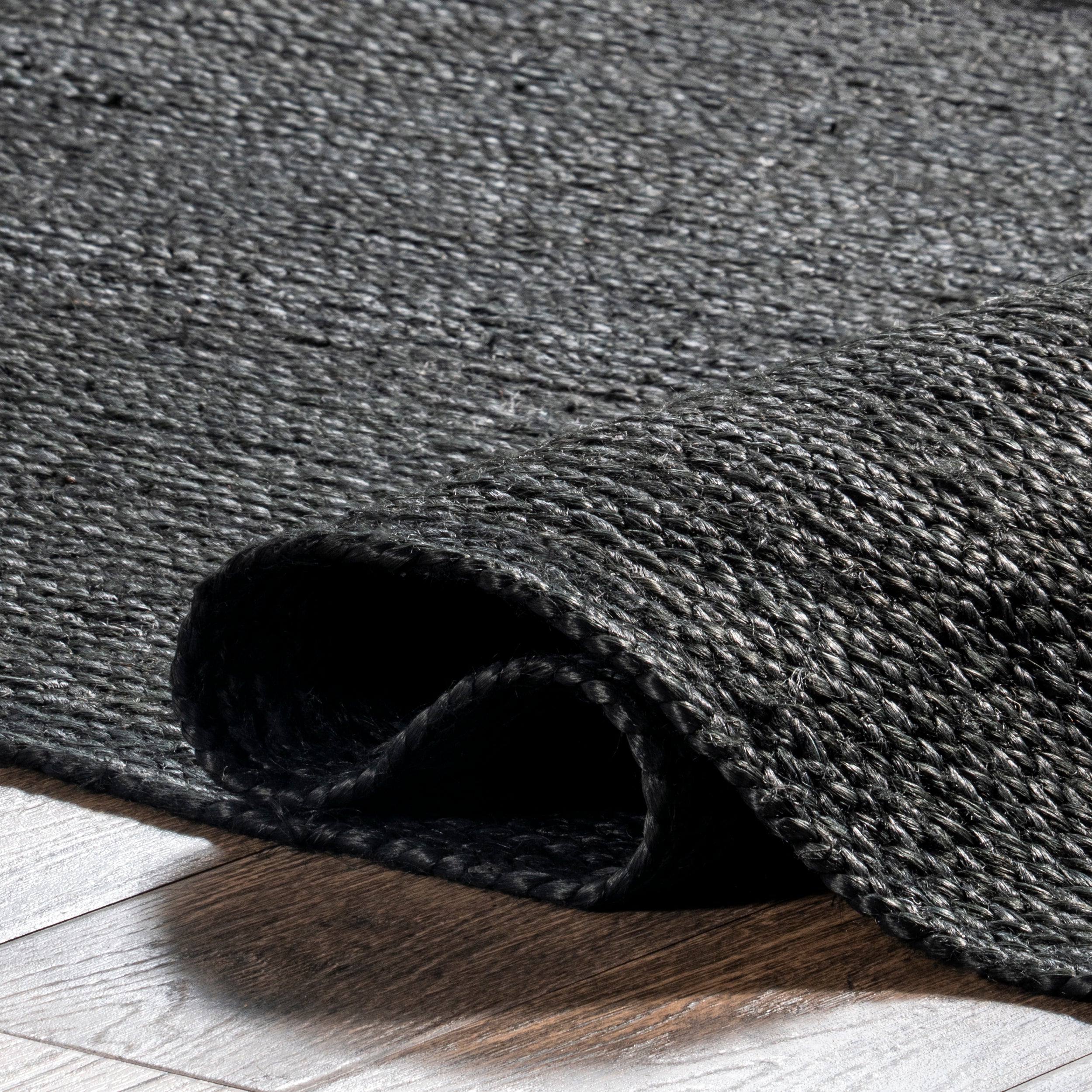 Rigo Hand Woven Farmhouse Jute Area Rug - Image 4