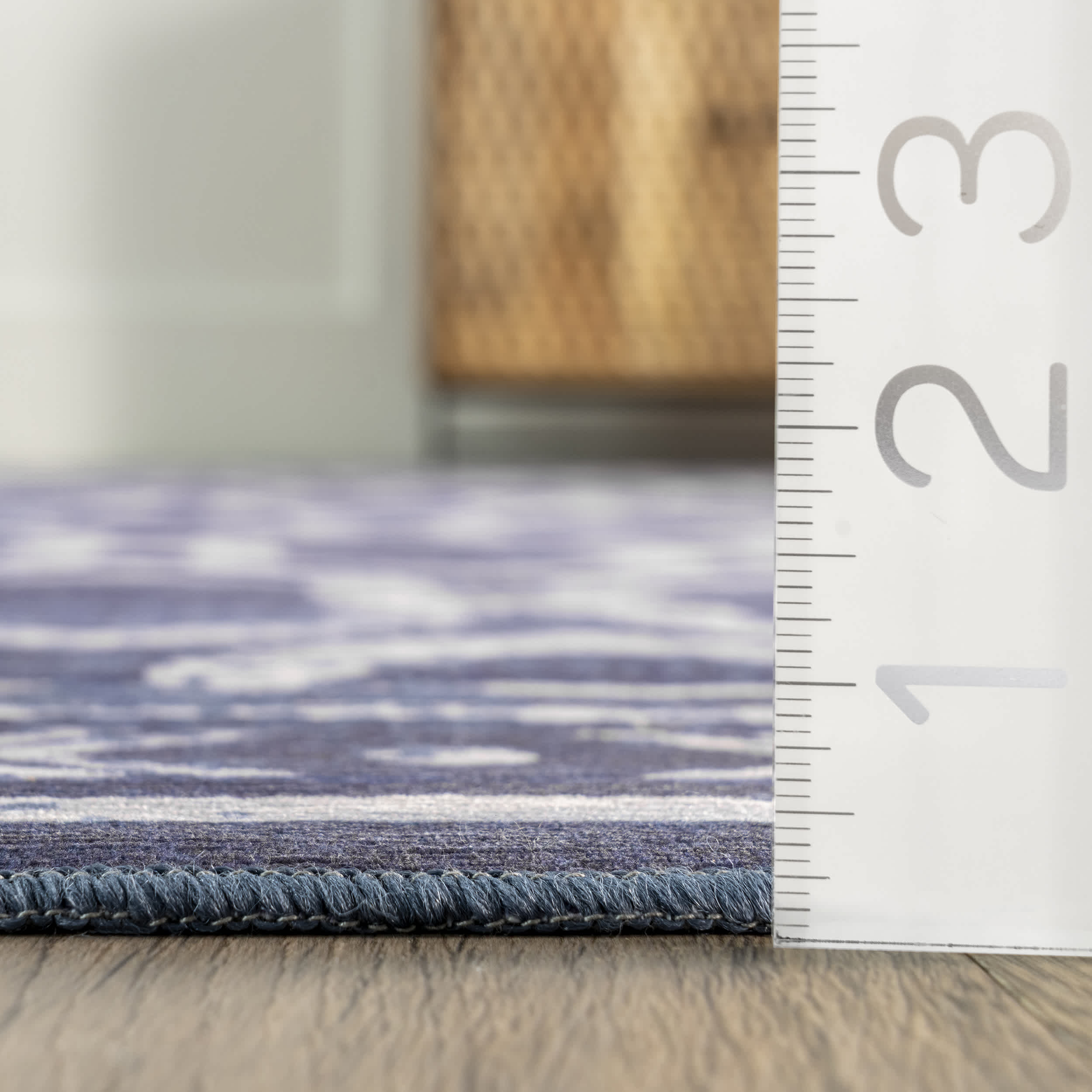 Fae Geometric Machine Washable Indoor/Outdoor Area Rug - Image 3
