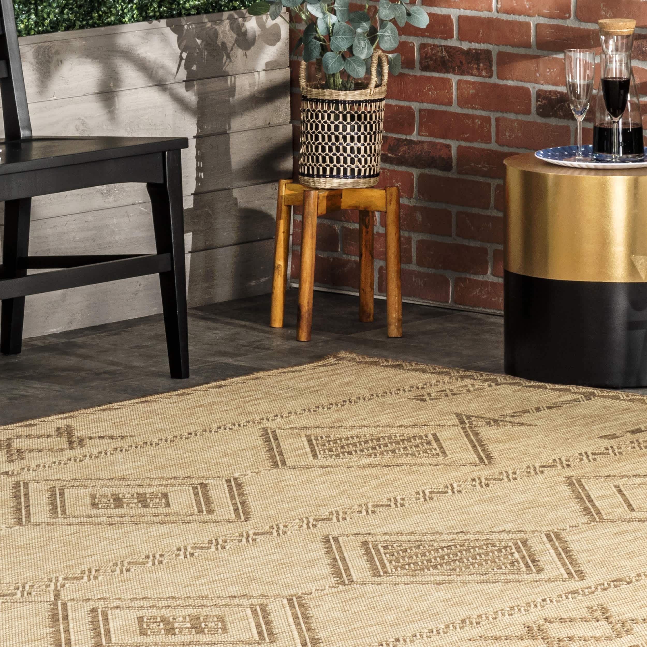 Aria Tribal Transitional Indoor/Outdoor Area Rug - Image 18