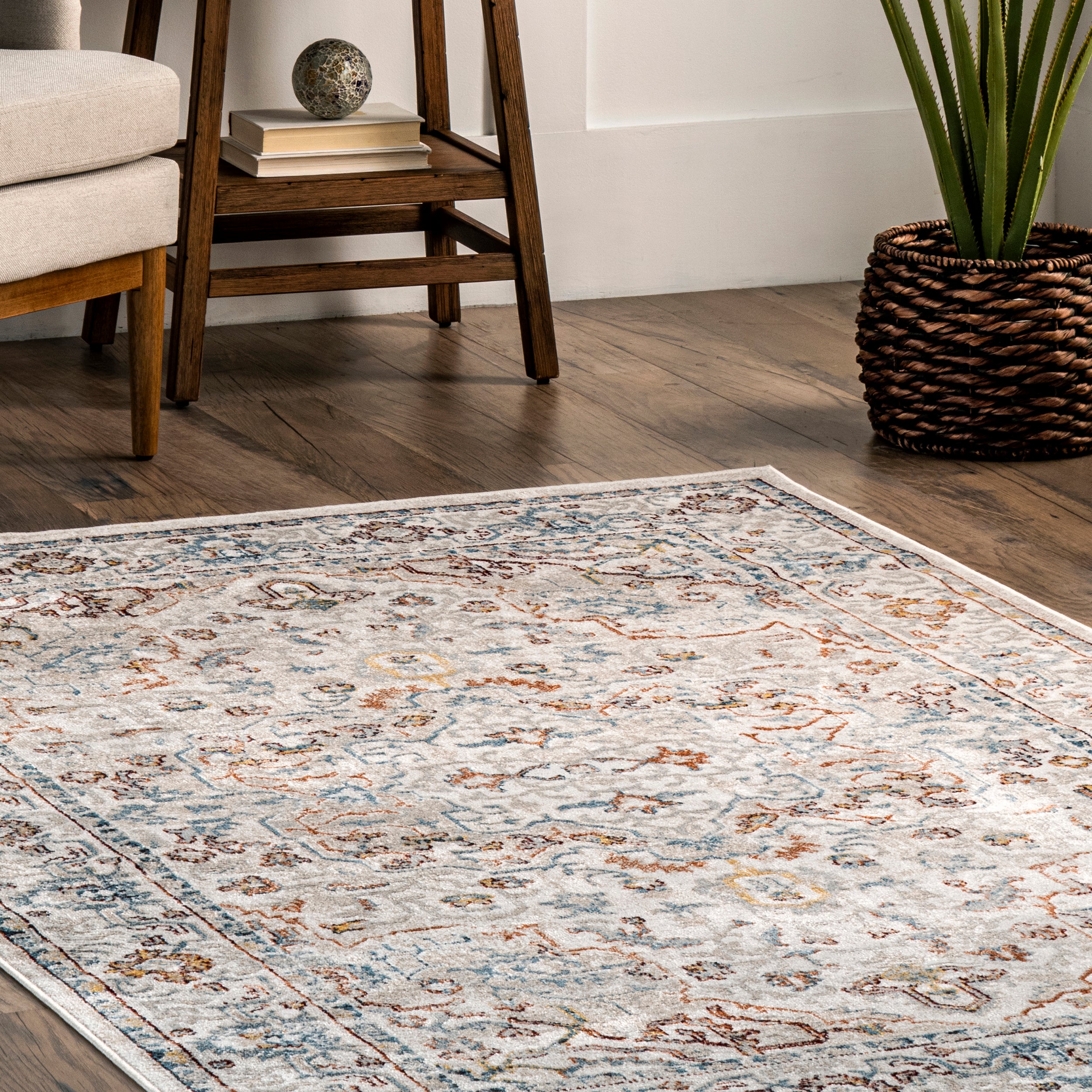 Cady Machine Washable Transitional Area Rug - Image 9