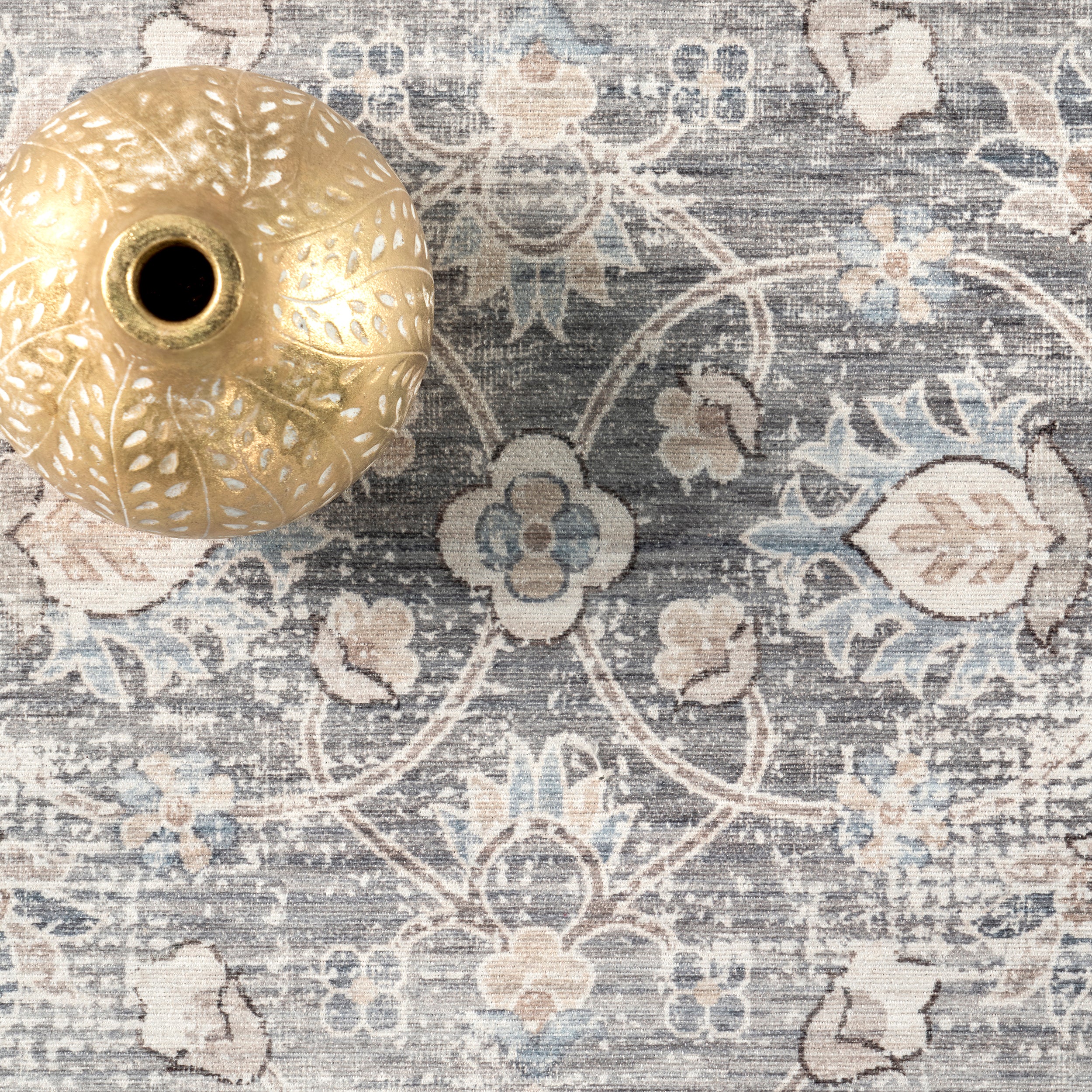 Ivette Persian Stain Repellent Machine Washable Area Rug - Image 6