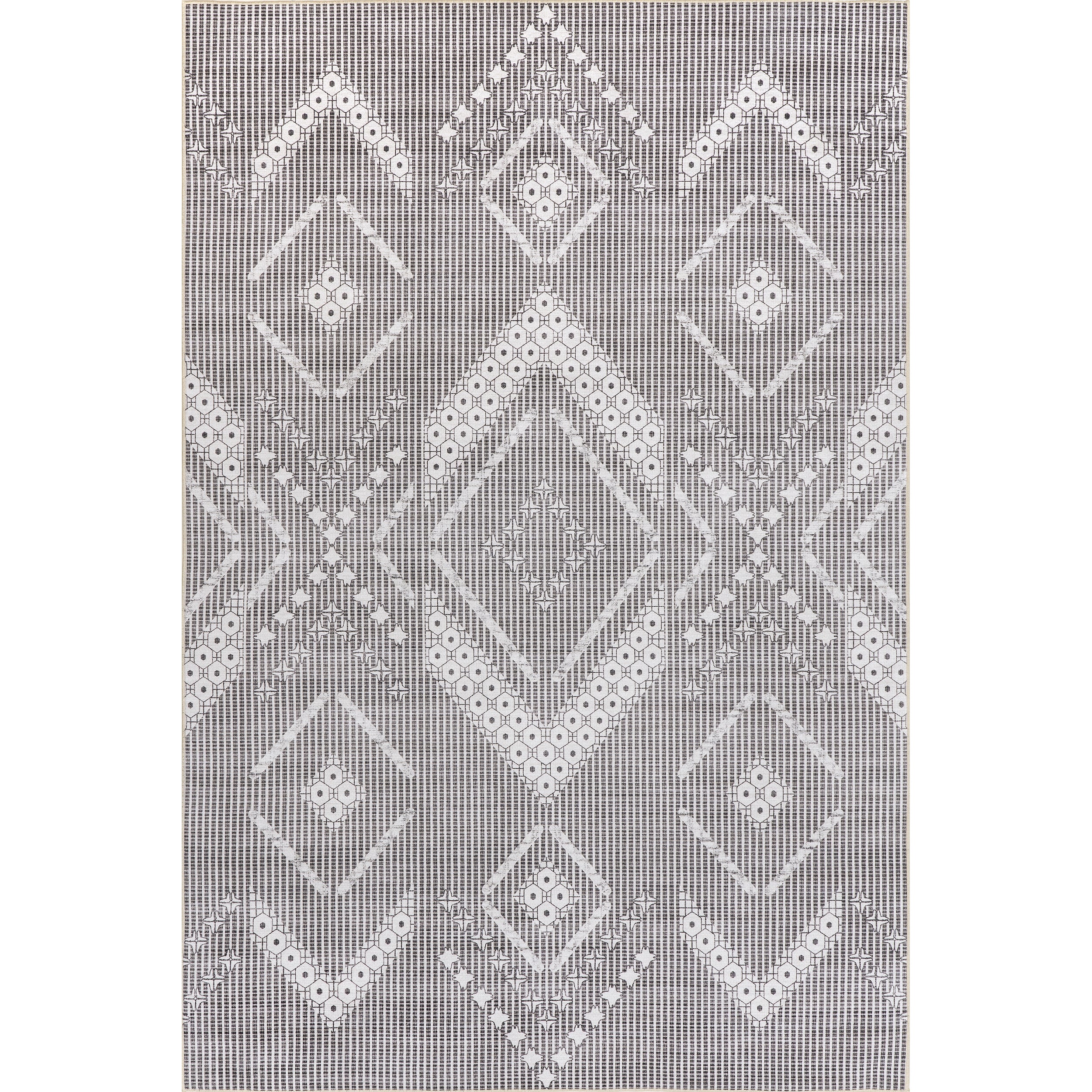 Carlita Tribal Machine Washable Indoor/Outdoor Area Rug