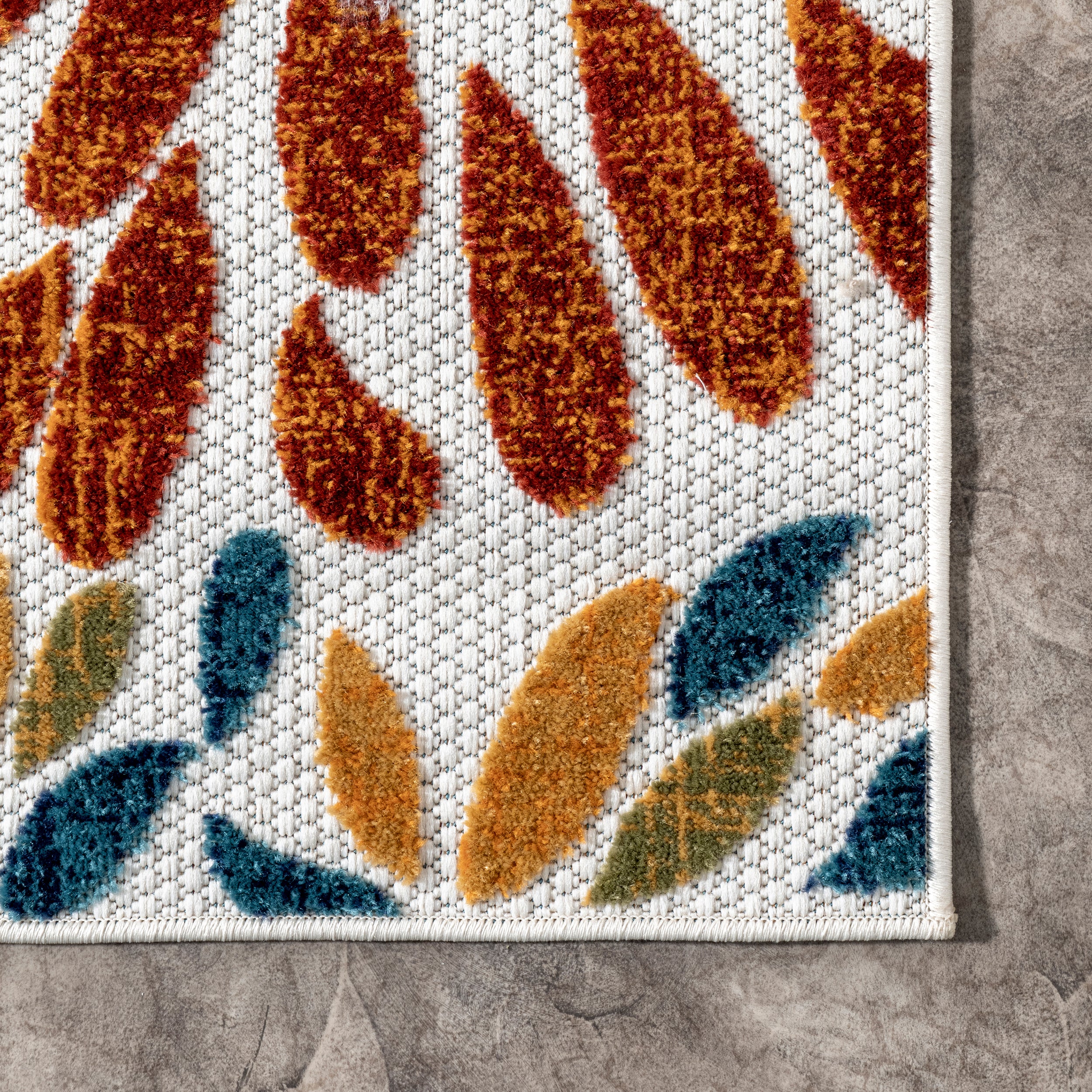 Monique Floral Indoor/Outdoor Area Rug - Image 5