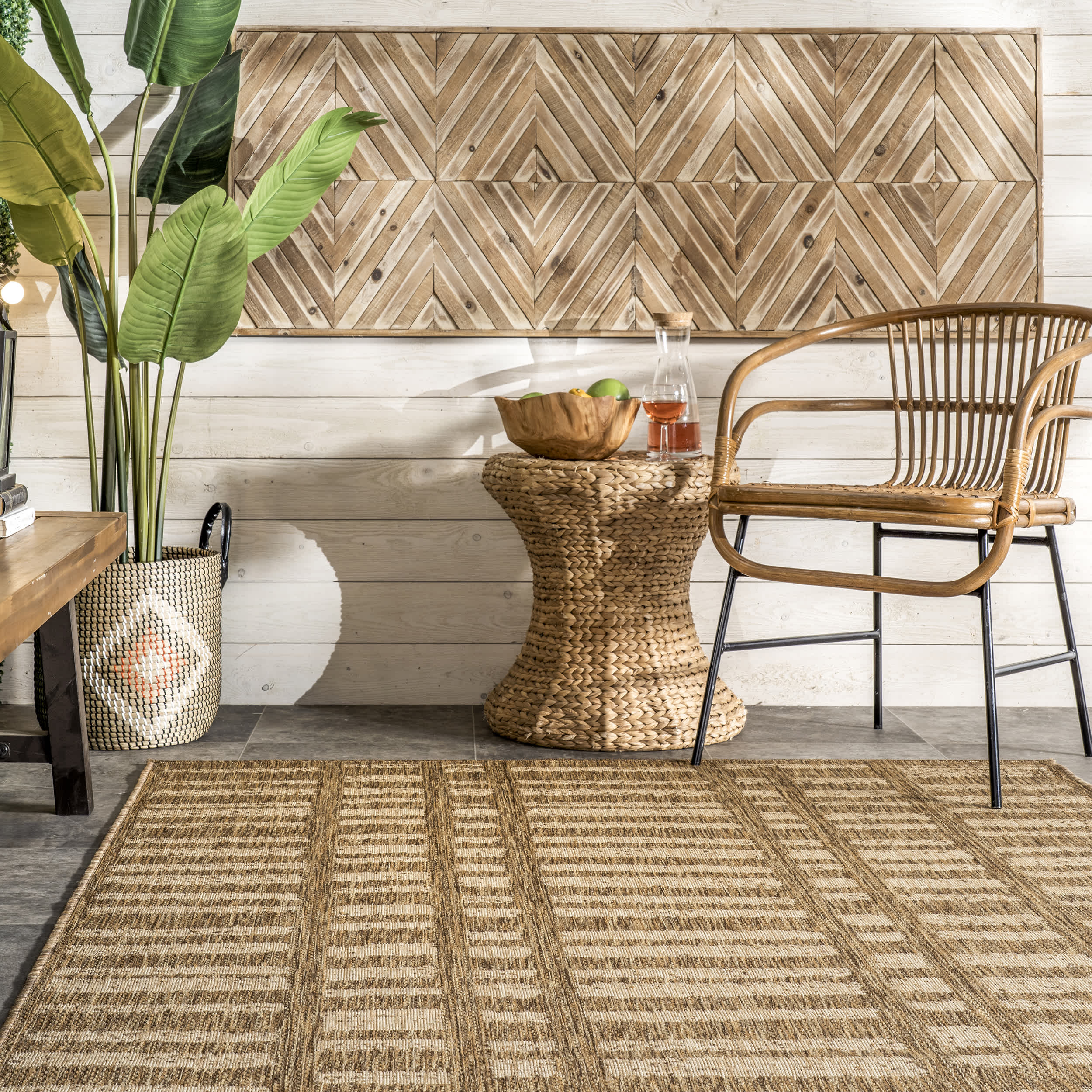 Marin Contemporary Indoor/Outdoor Area Rug - Image 15