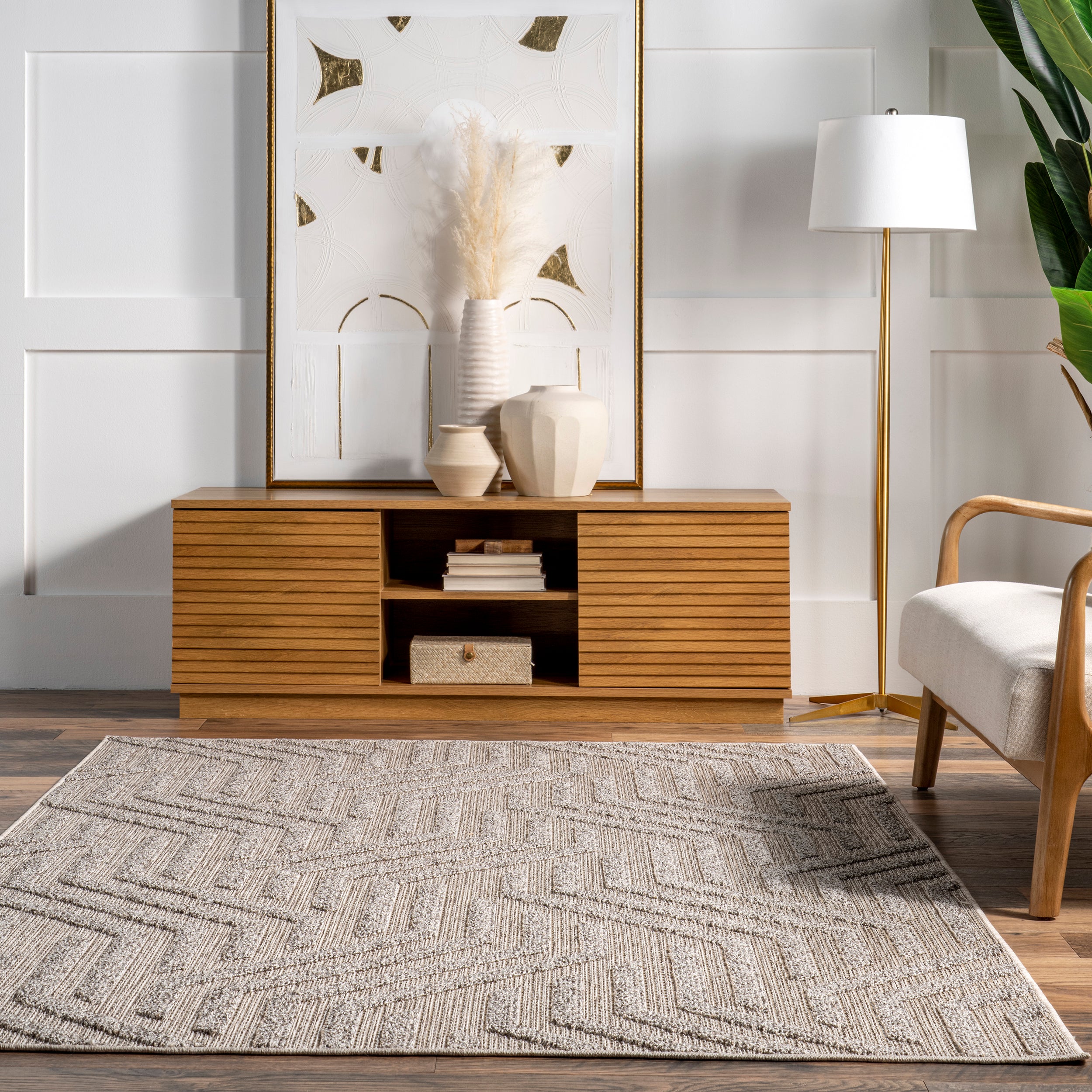 Shante Zig-Zag Indoor/Outdoor Area Rug - Image 8