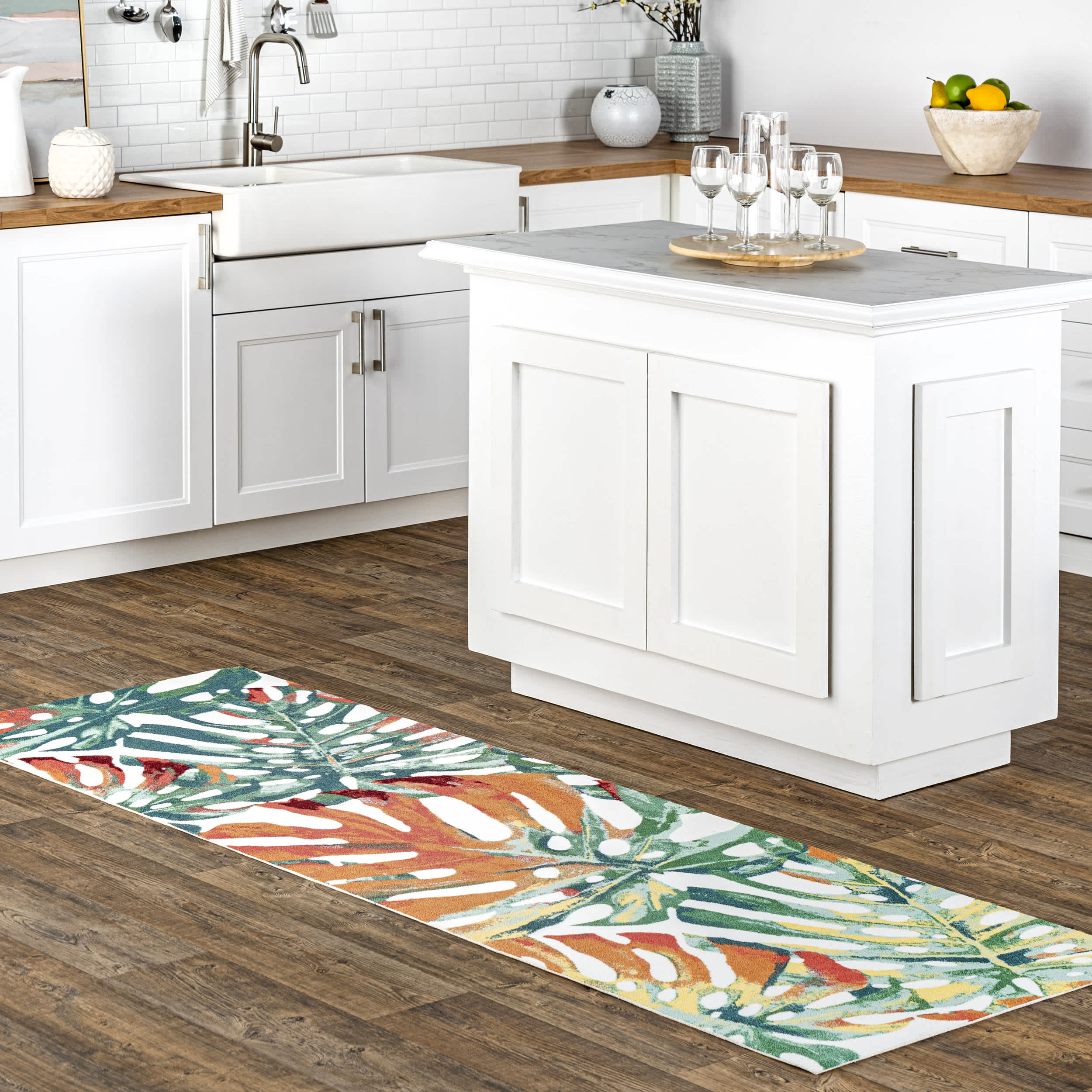 Contemporary Floral Janice Area Rug - Image 10
