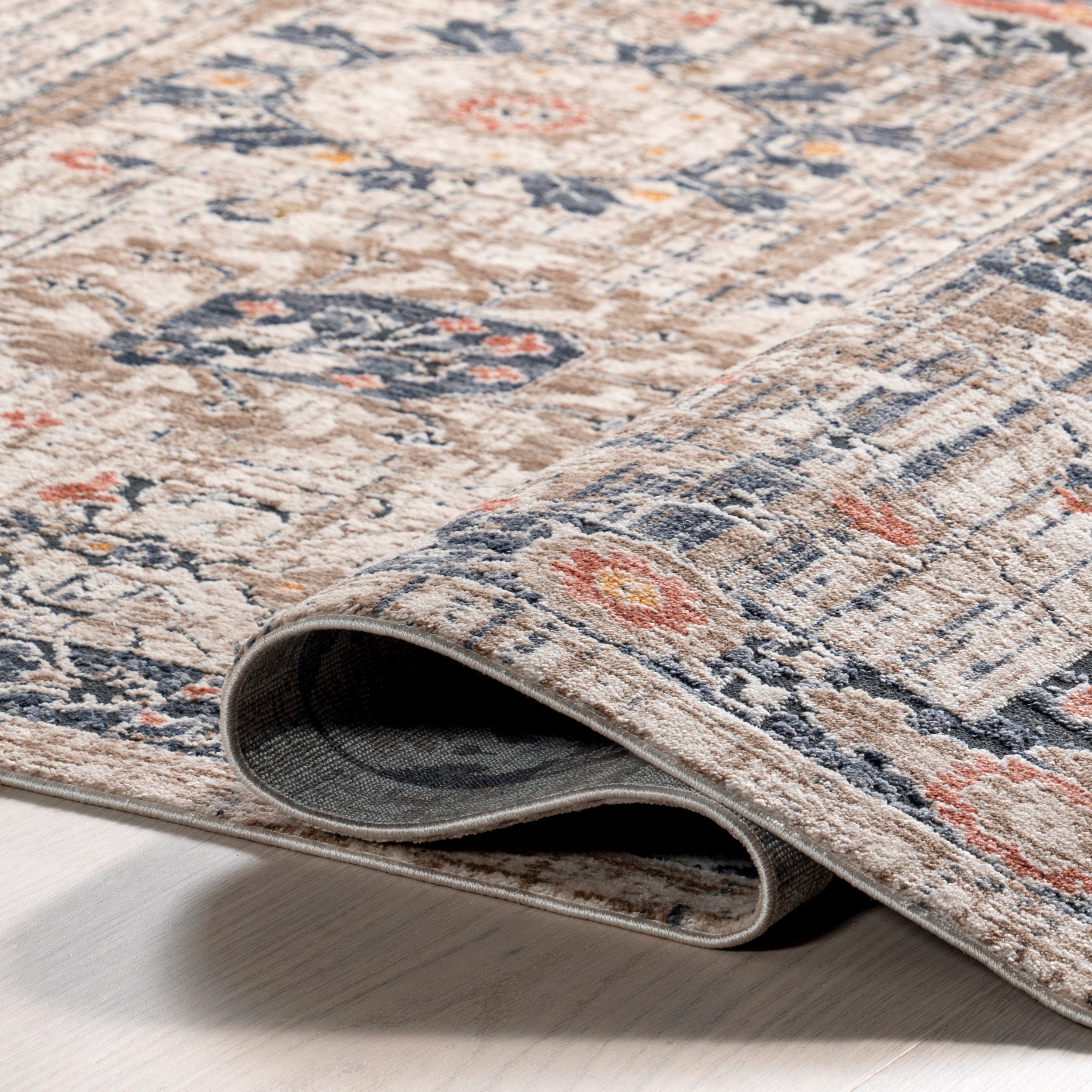 Acelynn Distressed Traditional Area Rug - Image 4