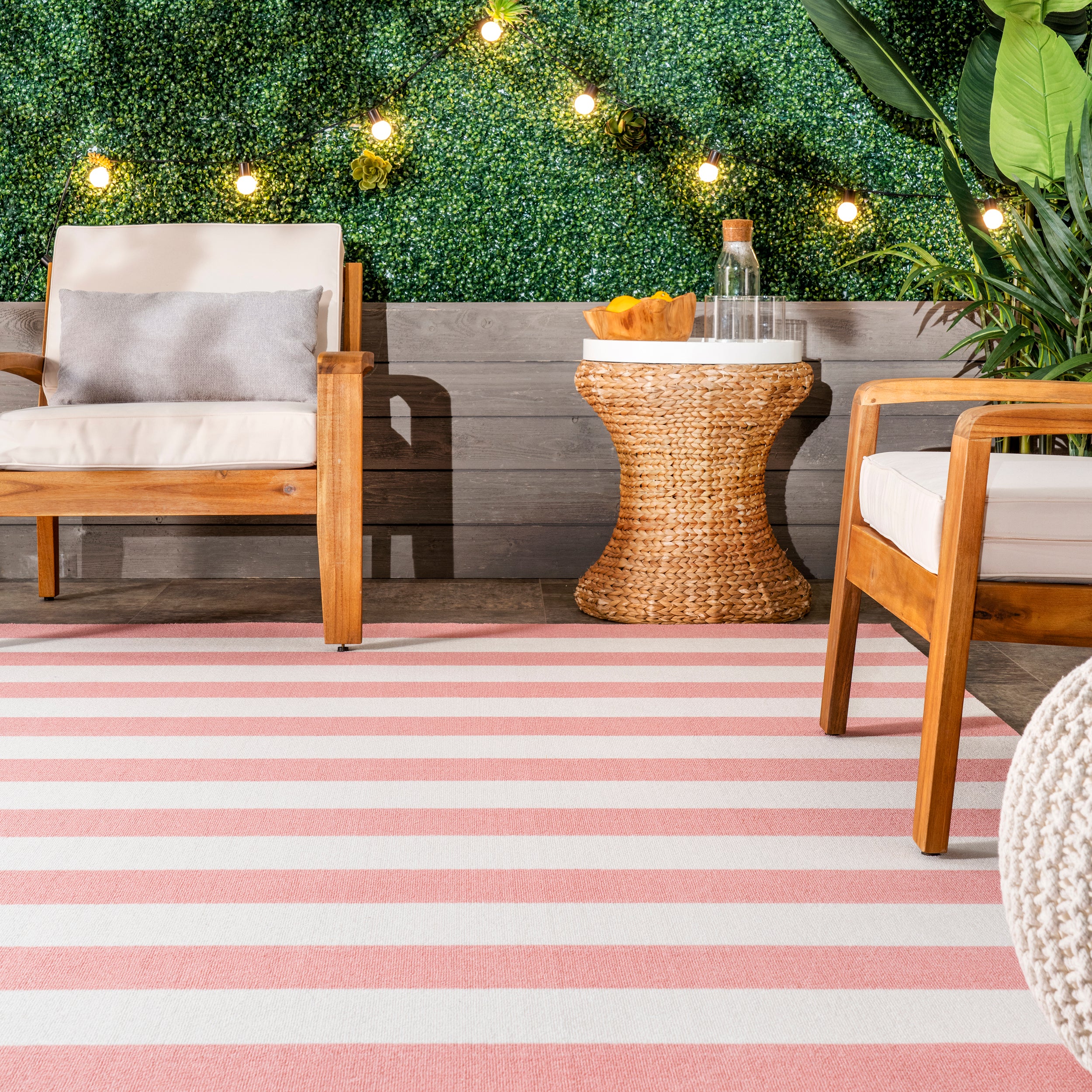 Christa Striped Indoor/Outdoor Area Rug - Image 18