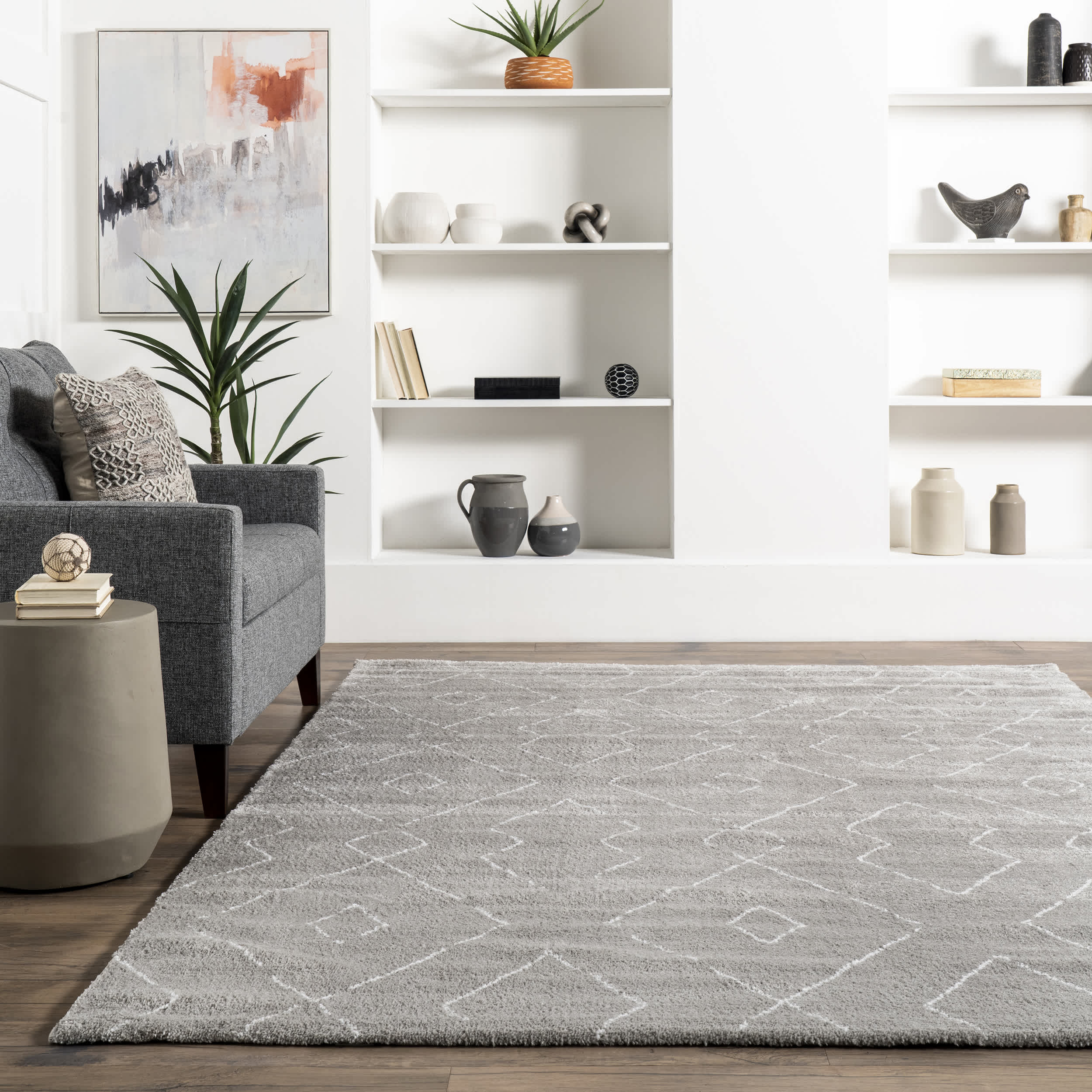 Hand Tufted Beaulah Shaggy Area Rug - Image 21