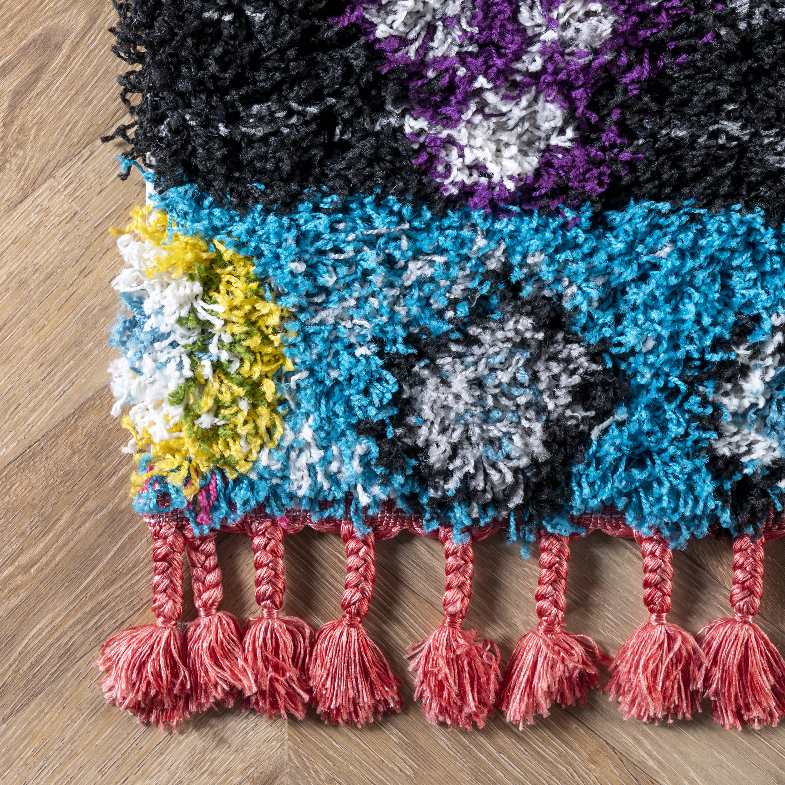 Alane Moroccan Tassel Shaggy - Image 3