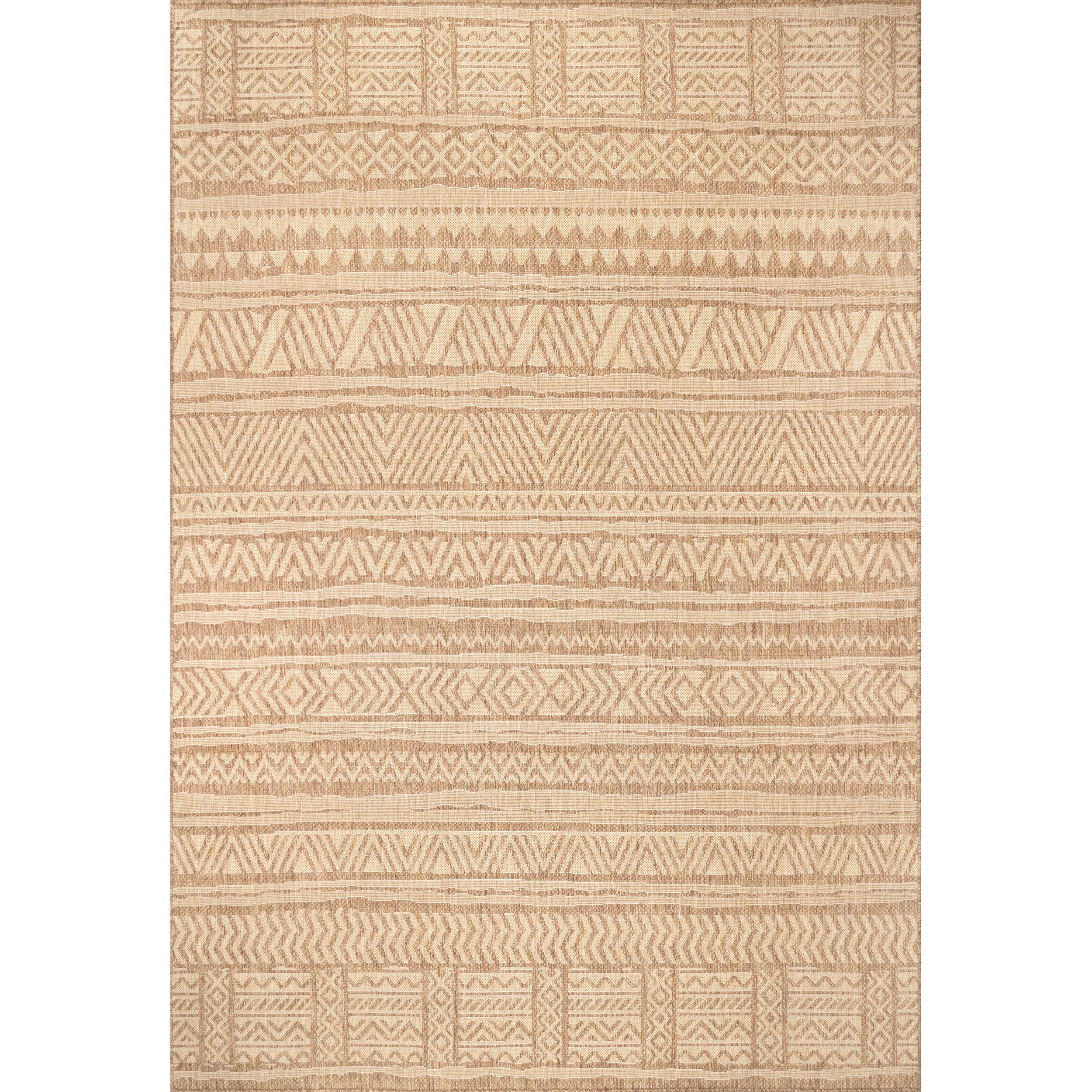 Abbey Tribal Striped Indoor/Outdoor Area Rug - Image 11