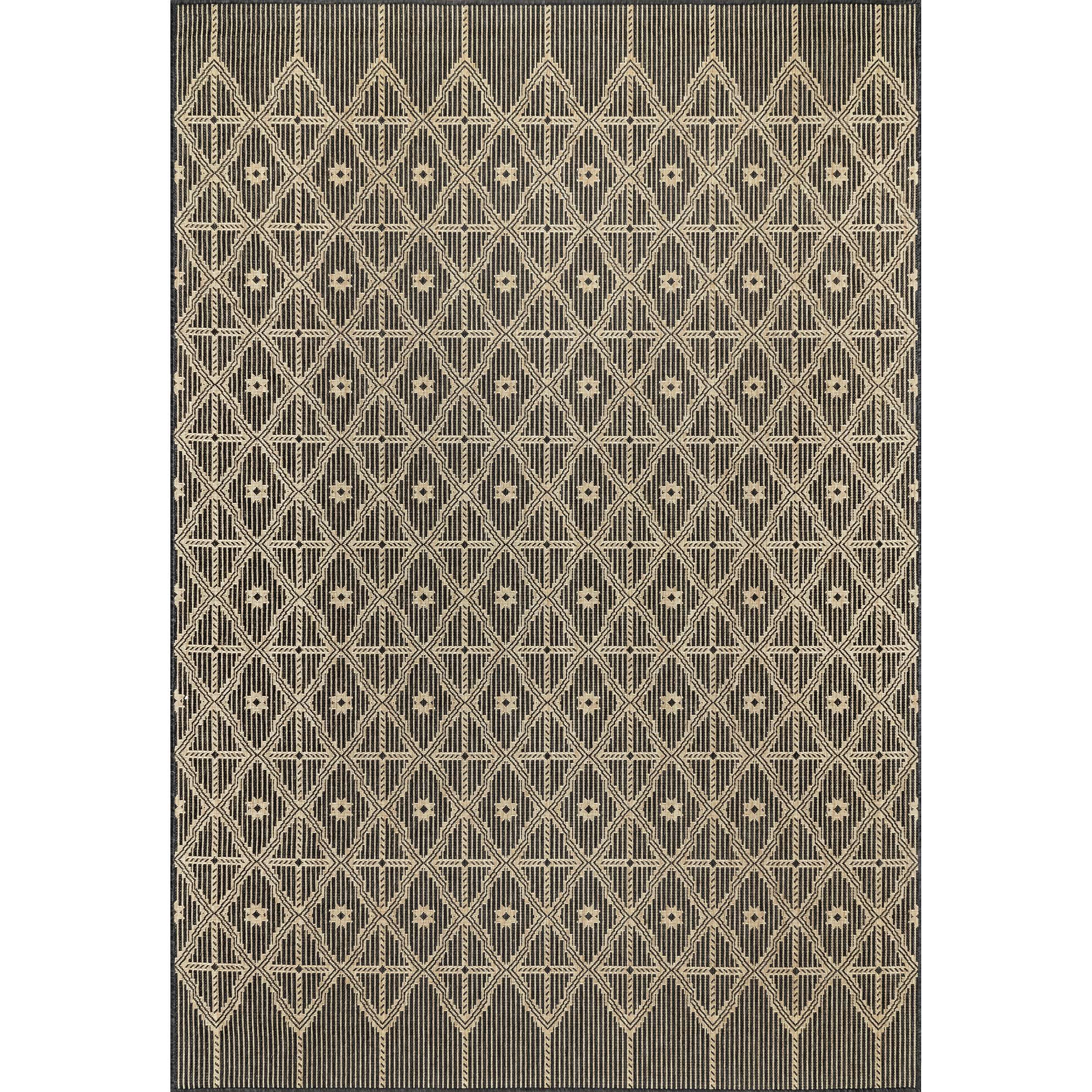 Elara Global Inspired Trellis Indoor/Outdoor Area Rug