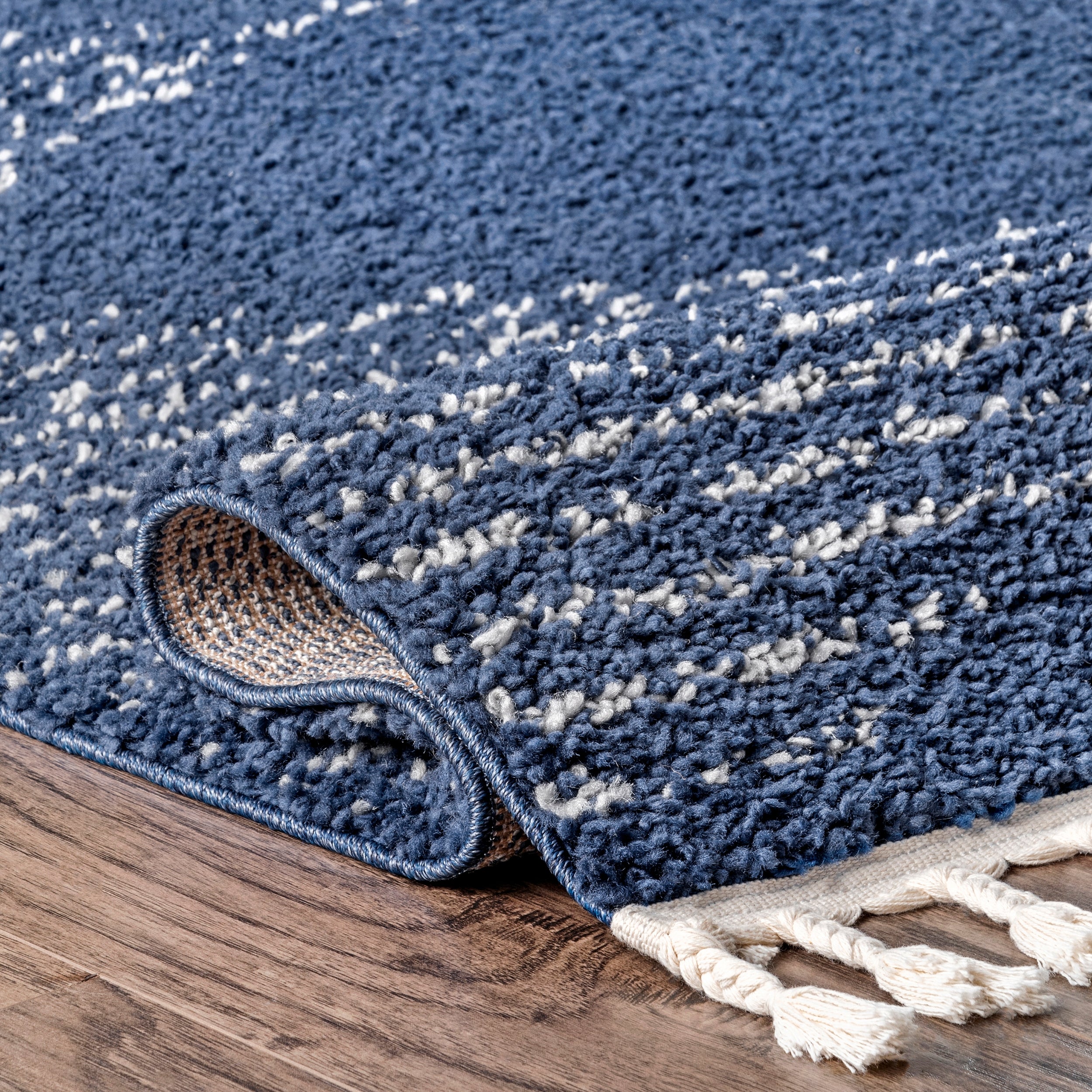 Bria Moroccan Shag Tasseled Area Rug - Image 16