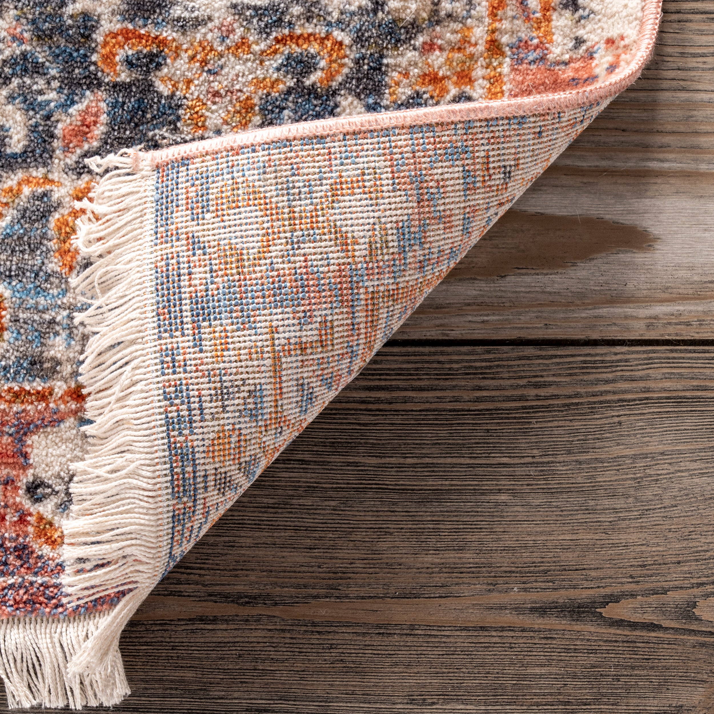 Farley Medallion Fringe Area Rug - Image 18
