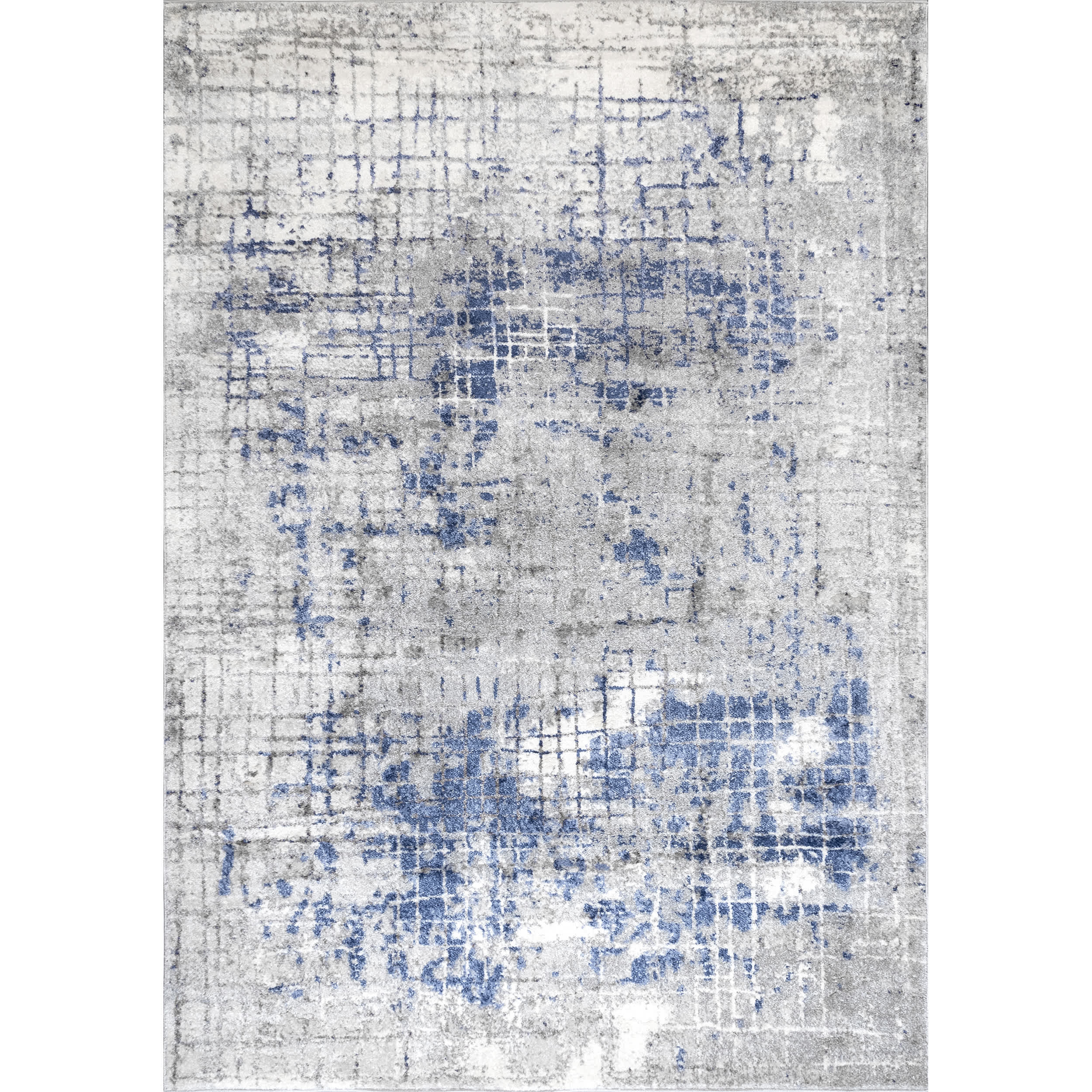Georgie Abstract Grid Area Rug
