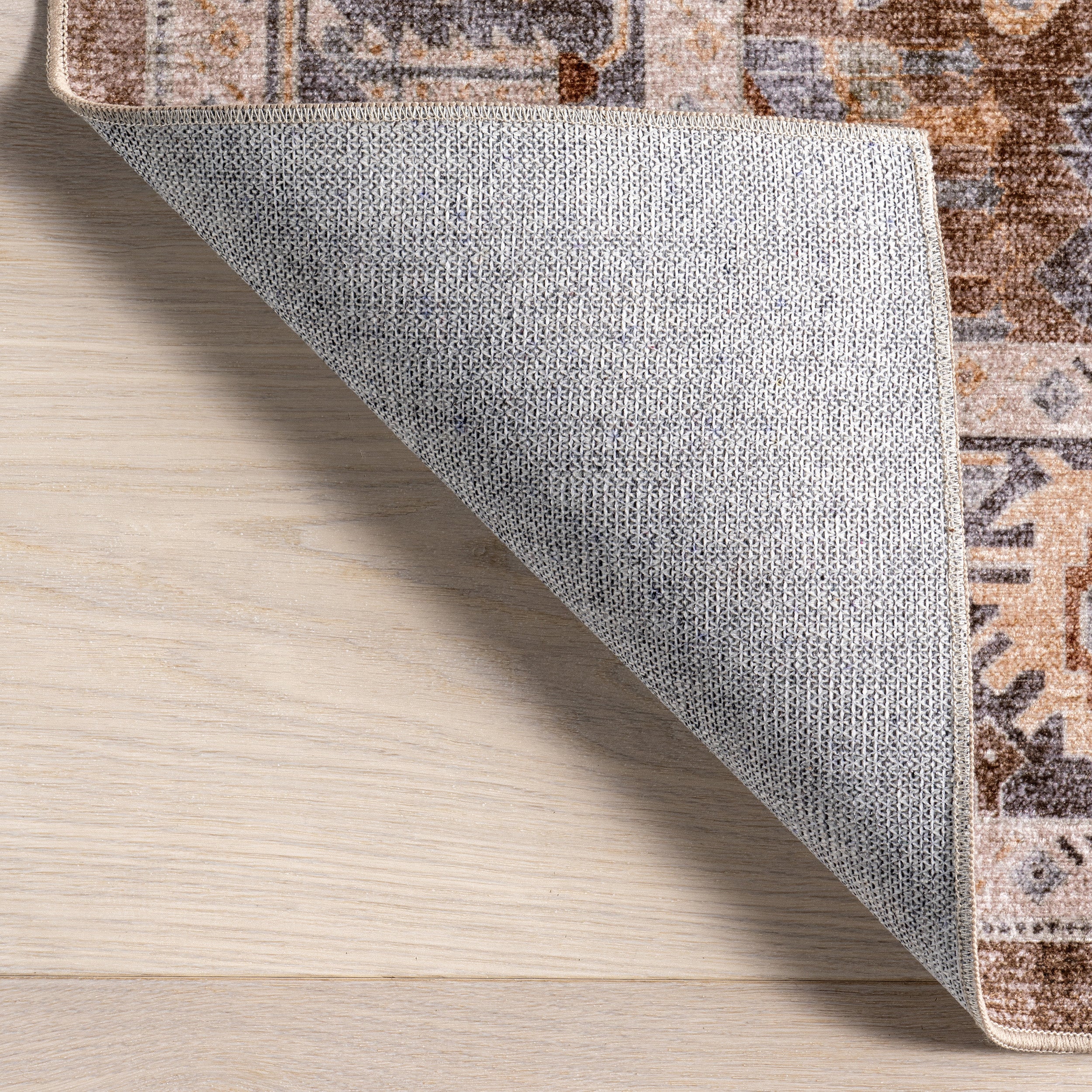 Prudence Medallion Spill Proof Machine Washable Area Rug - Image 8