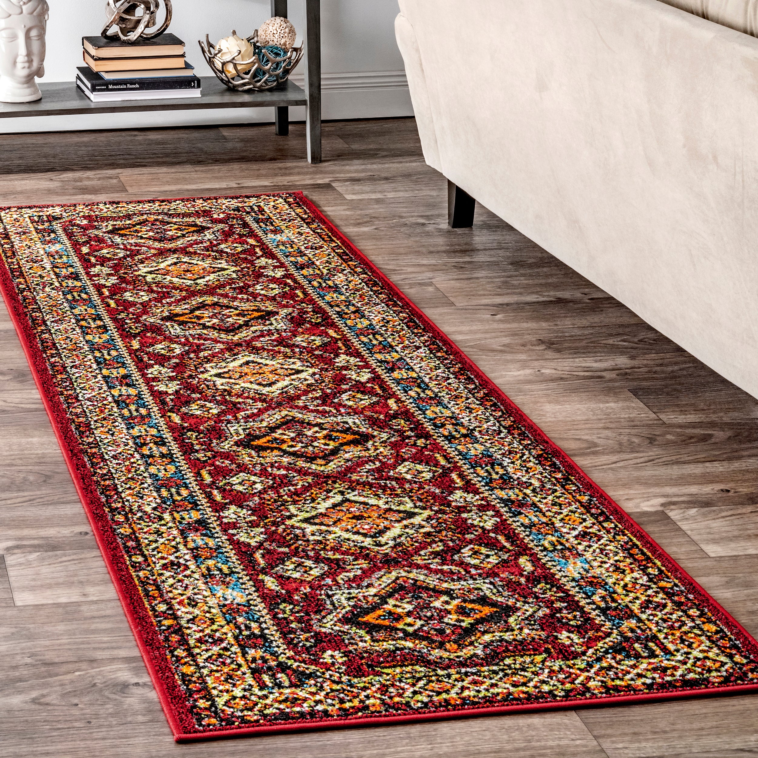 Indoor/Outdoor Transitional Medieval Randy Area Rug - Image 11